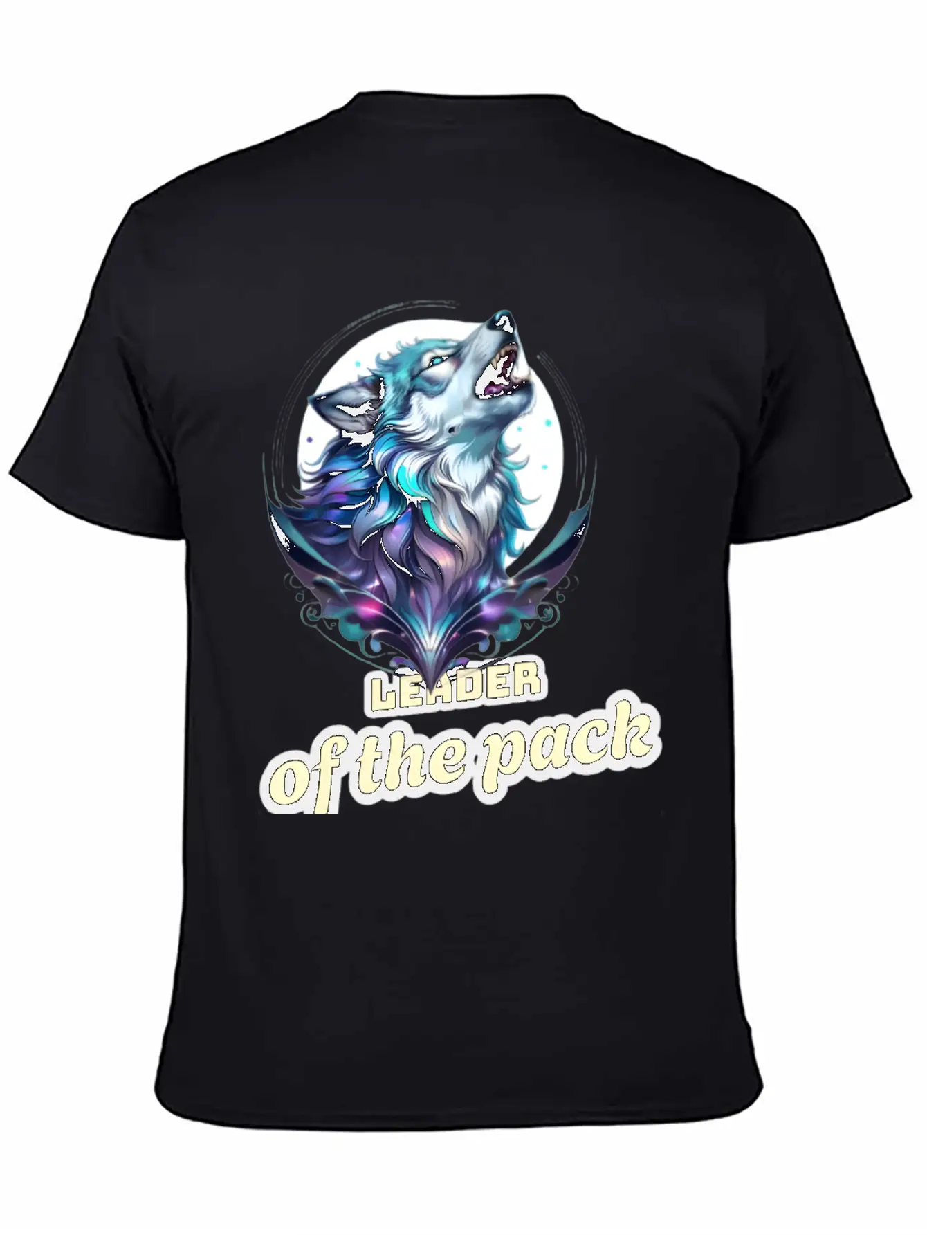 Wolf Leader Of The Pack – Alpha Wildlife Art Breathable Graphic T-Shirt – Perfect For Casual Days