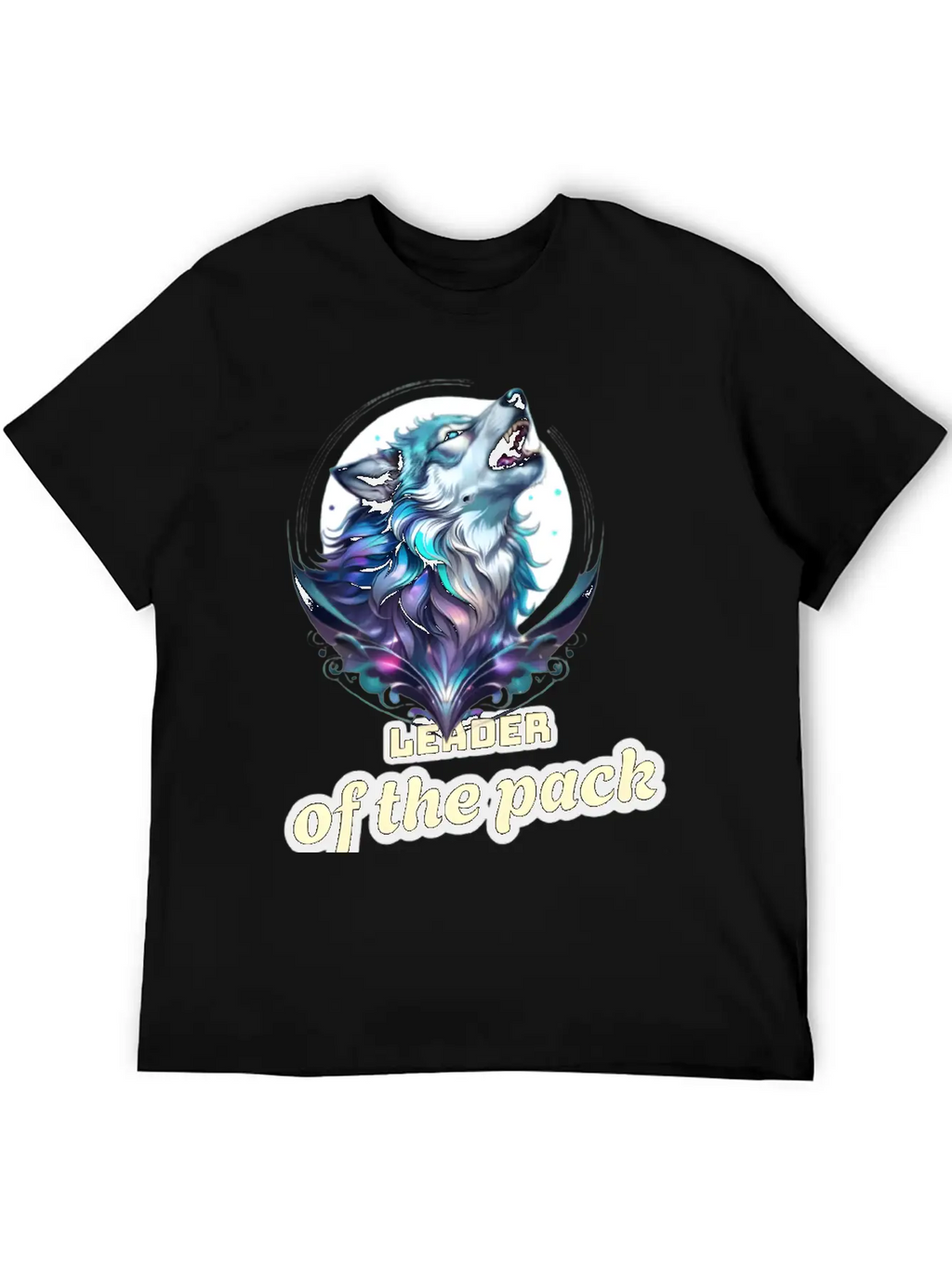 Wolf Leader Of The Pack – Alpha Wildlife Art Breathable Graphic T-Shirt – Perfect For Casual Days