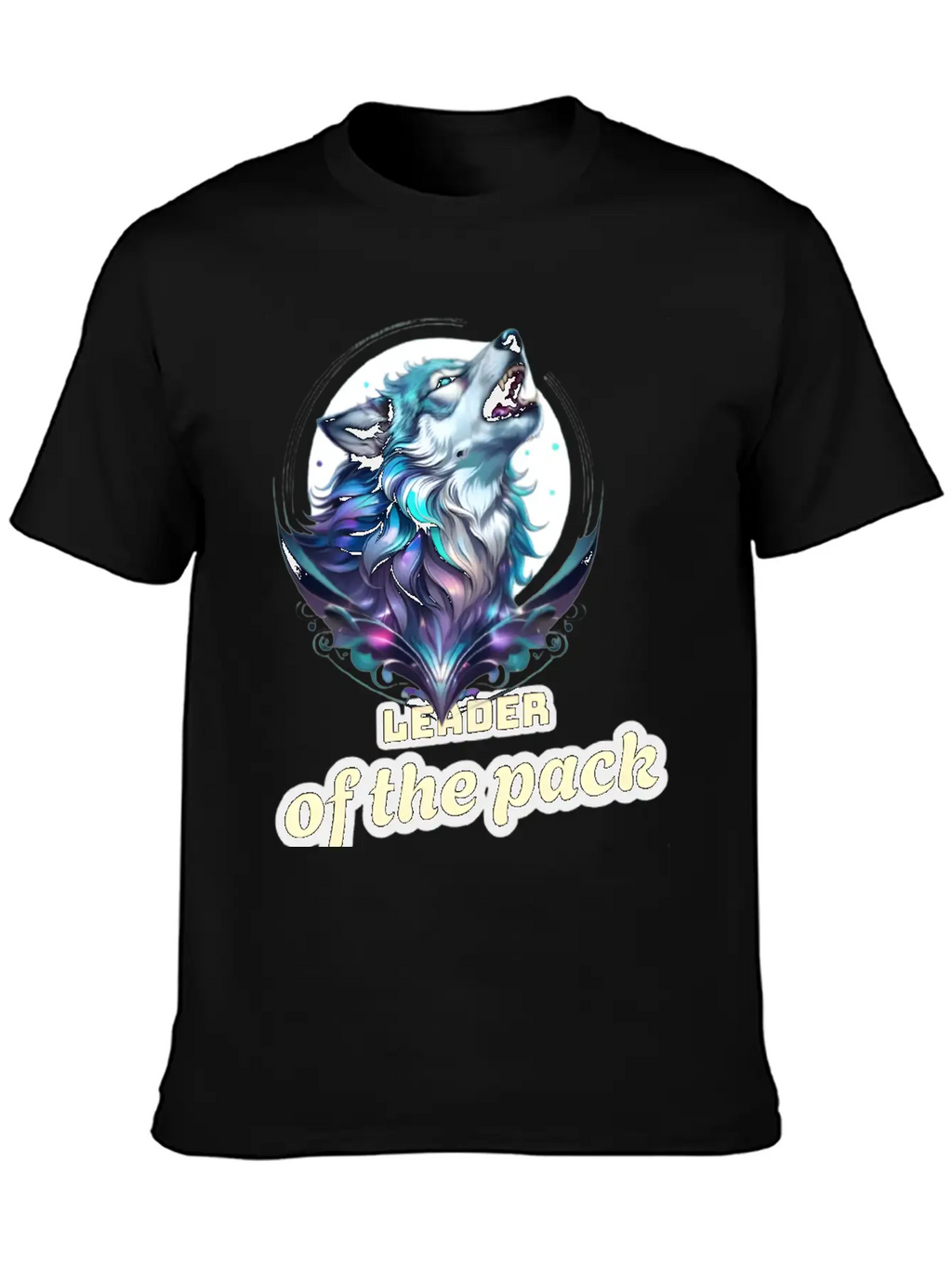Wolf Leader Of The Pack – Alpha Wildlife Art Breathable Graphic T-Shirt – Perfect For Casual Days