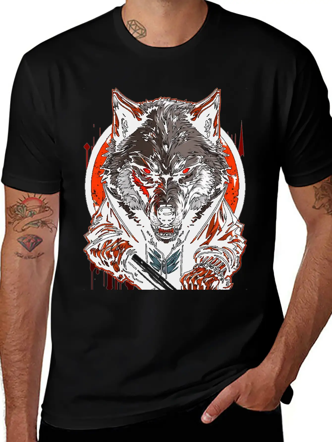 Wolf Master Angry Classic Cotton Tee – Unisex Comfort For Any Season