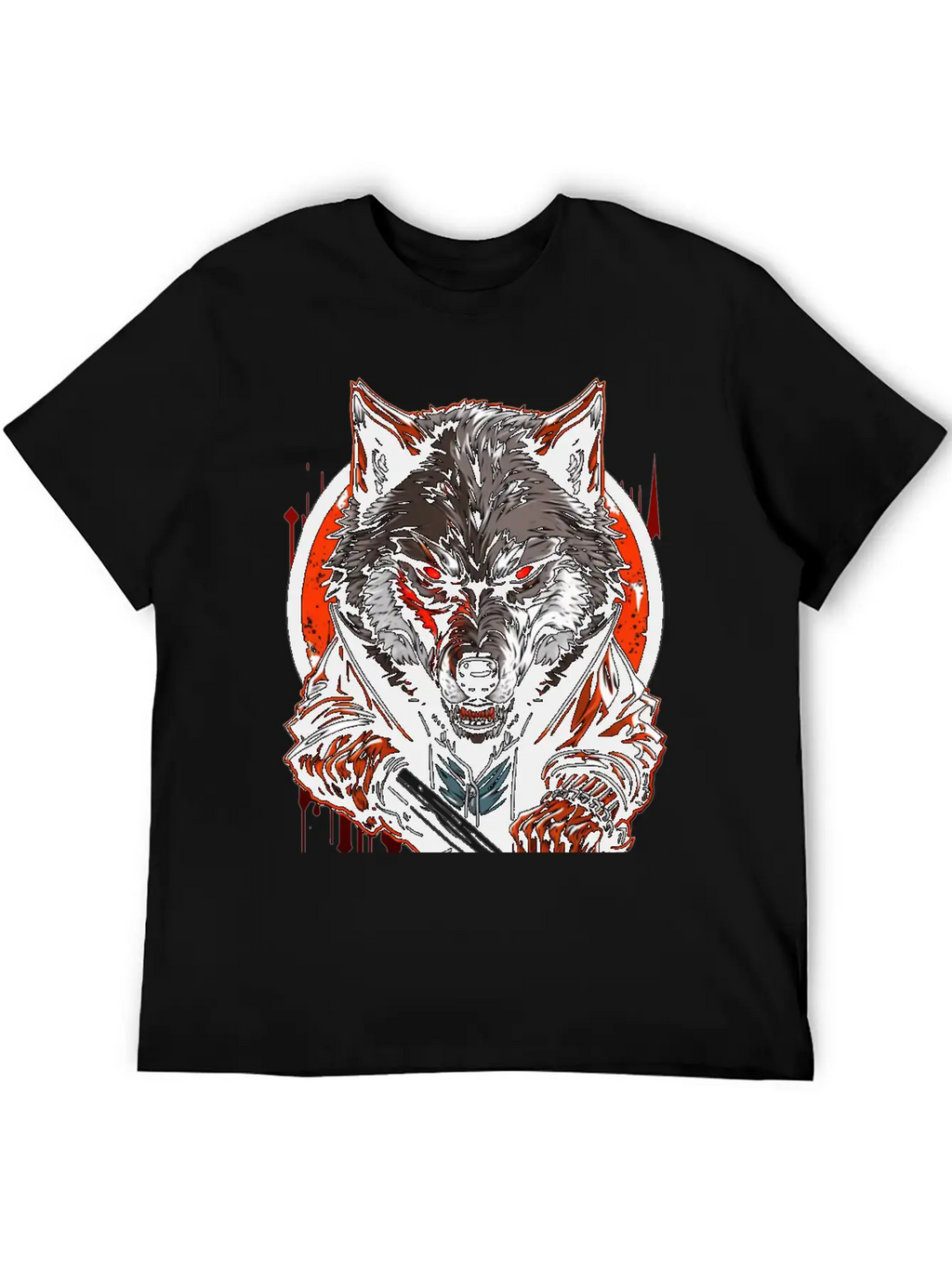 Wolf Master Angry Classic Cotton Tee – Unisex Comfort For Any Season