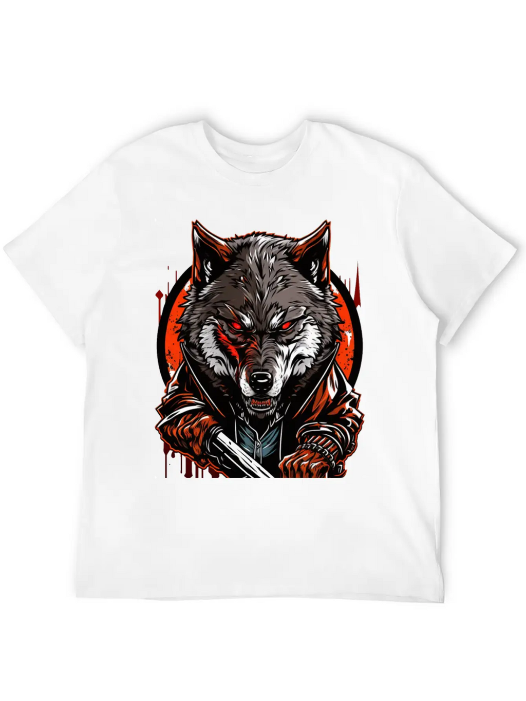 Wolf Master Angry Classic Cotton Tee – Unisex Comfort For Any Season