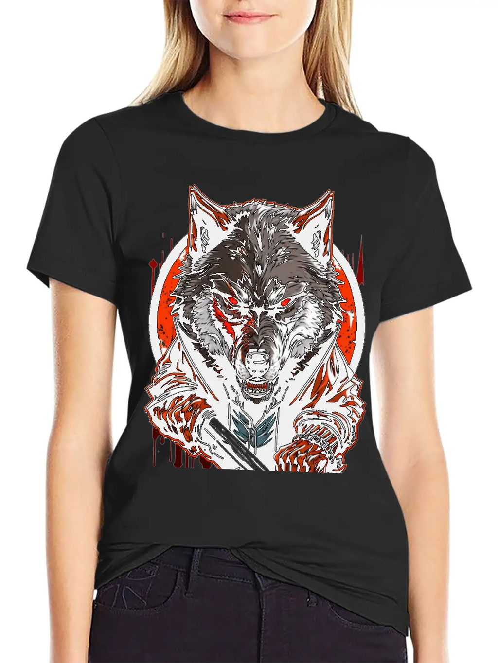 Wolf Master Angry Classic Cotton Tee – Unisex Comfort For Any Season