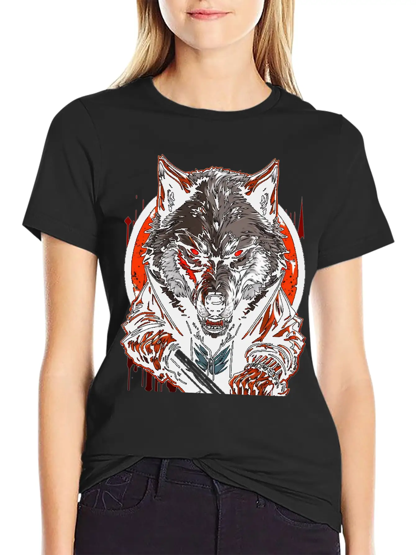 Wolf Master Angry Classic Cotton Tee – Unisex Comfort For Any Season