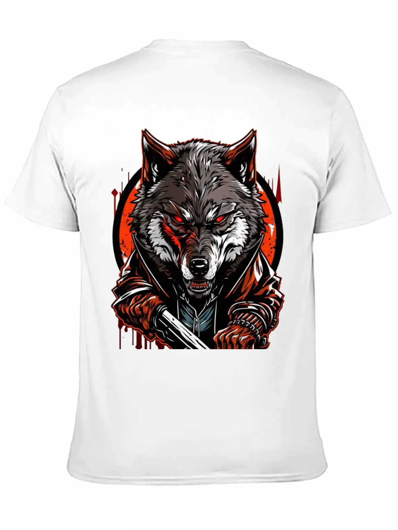 Wolf Master Angry Classic Cotton Tee – Unisex Comfort For Any Season