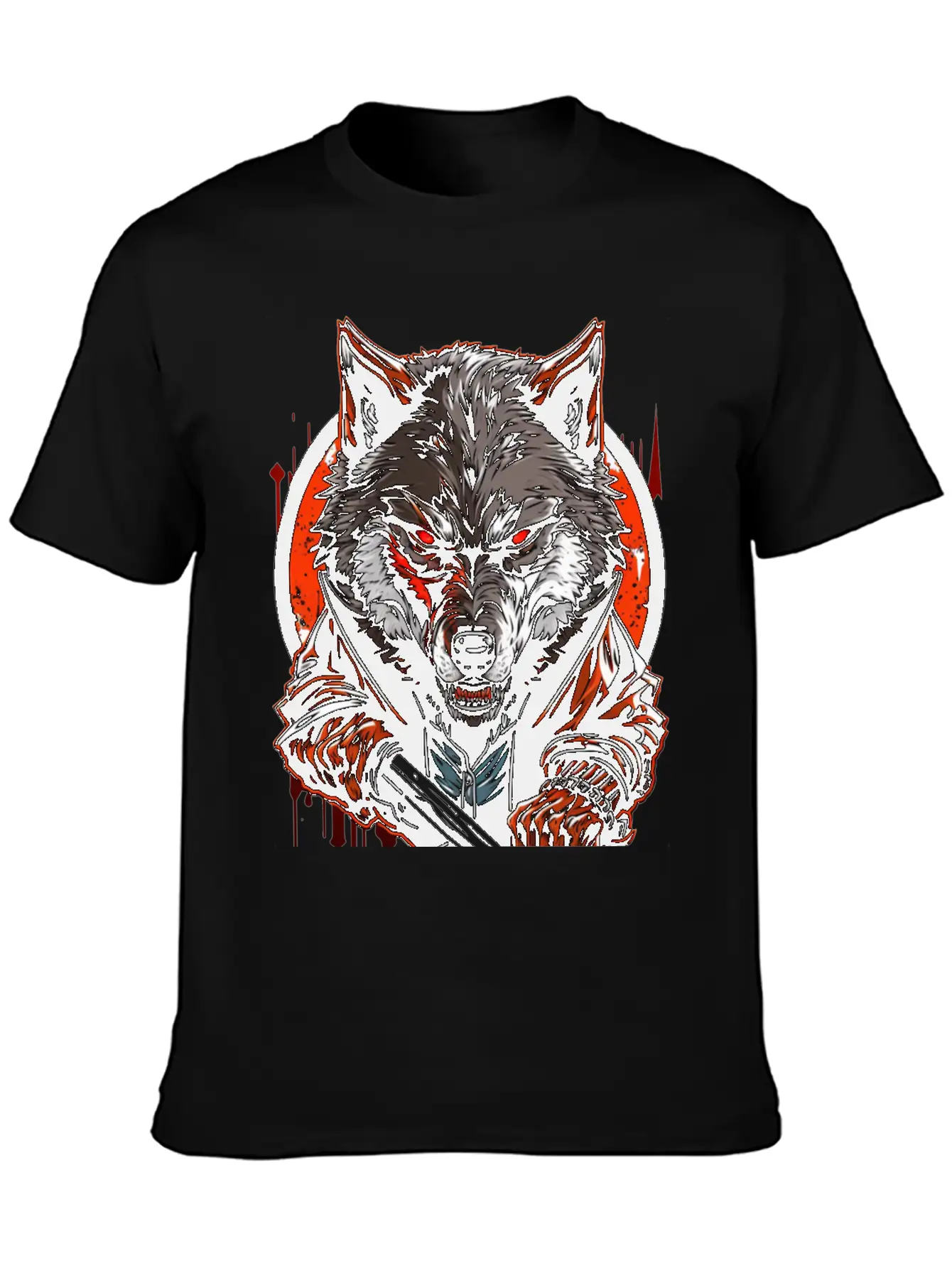 Wolf Master Angry Classic Cotton Tee – Unisex Comfort For Any Season