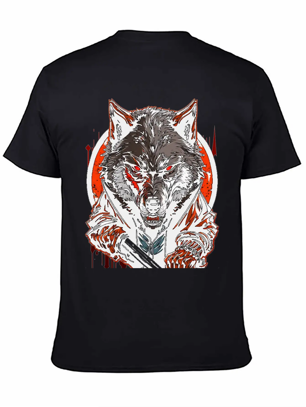 Wolf Master Angry Classic Cotton Tee – Unisex Comfort For Any Season