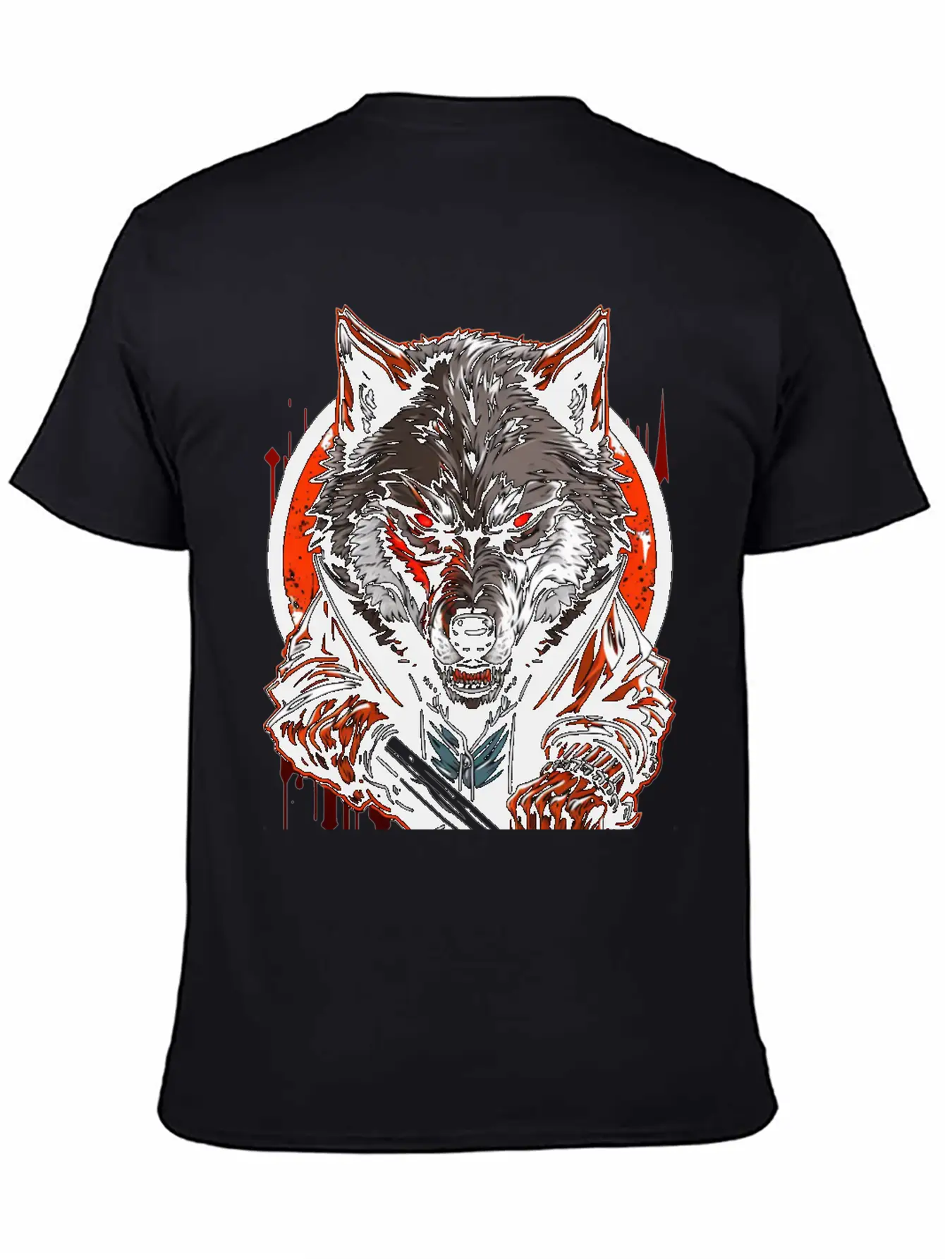 Wolf Master Angry Classic Cotton Tee – Unisex Comfort For Any Season