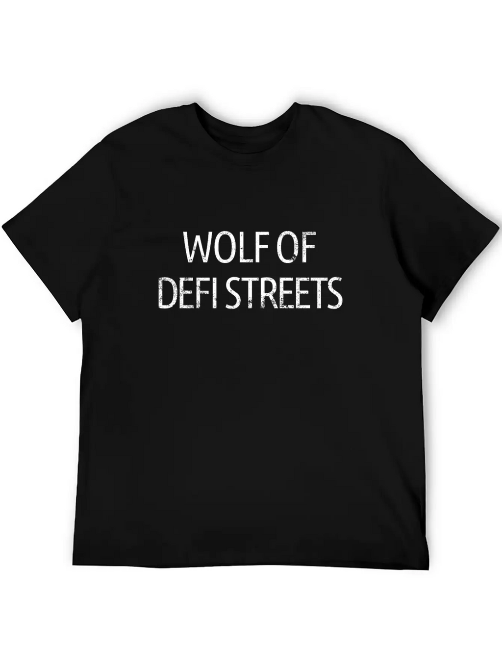 Wolf Of DeFi Streets Decentralized Financedefi Essential Cotton Tee For Daily Outfits – Unisex Style
