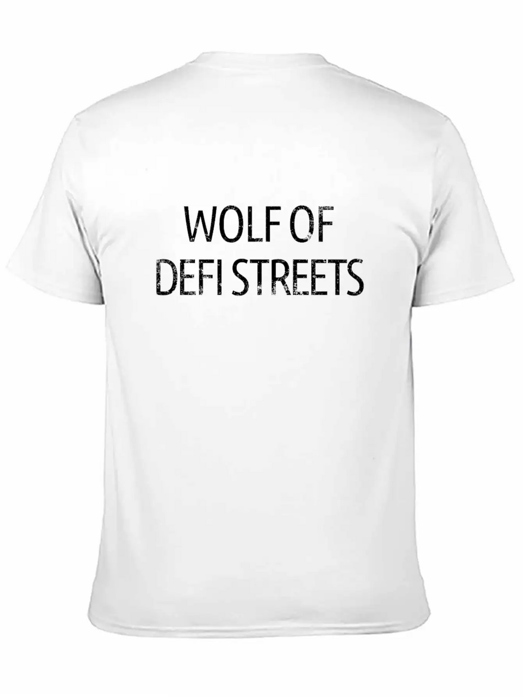 Wolf Of DeFi Streets Decentralized Financedefi Essential Cotton Tee For Daily Outfits – Unisex Style