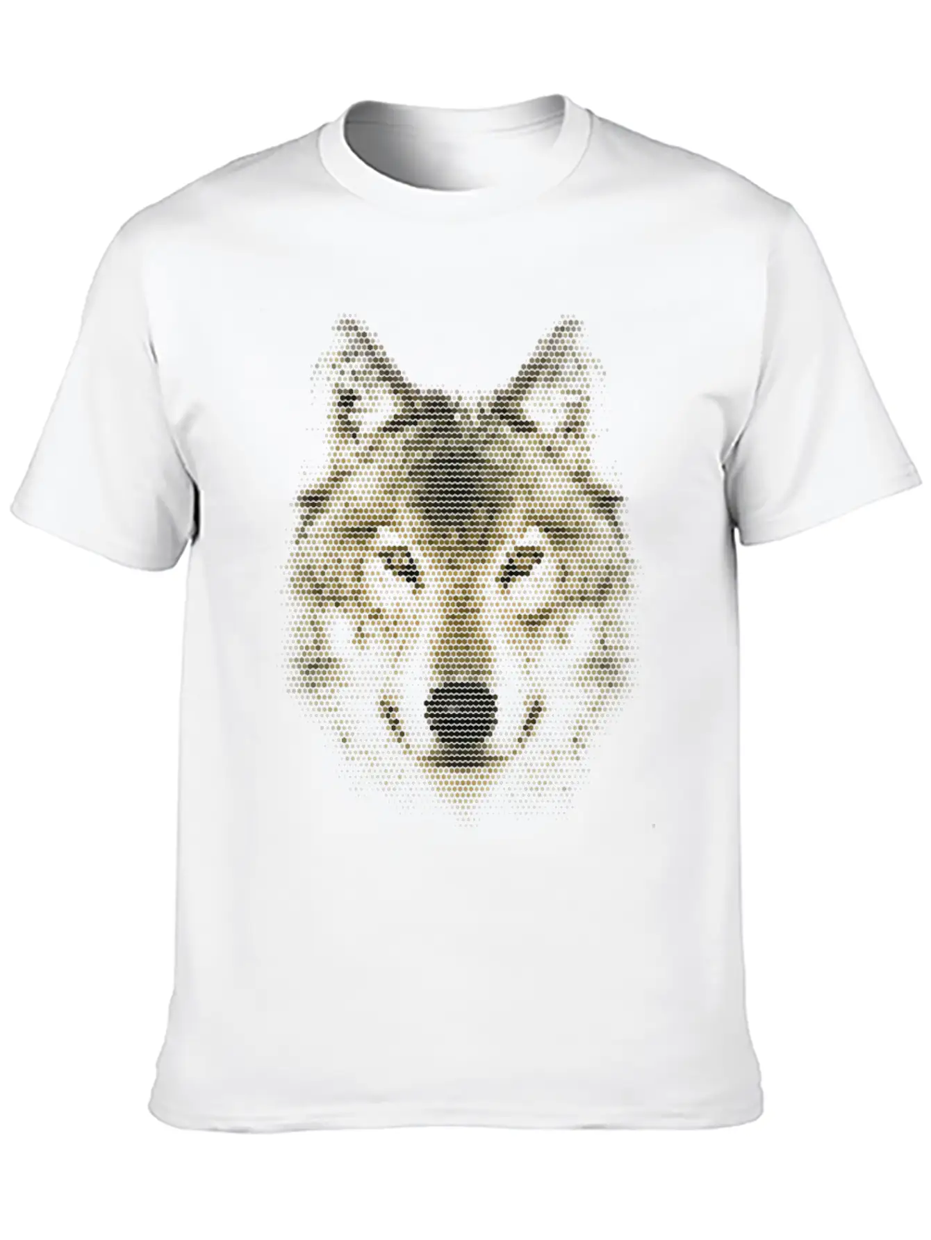 Wolf, Polygonal, Wolves, Wildlife, Dogs Modern Fit Casual T-Shirt – Clean And Versatile Design