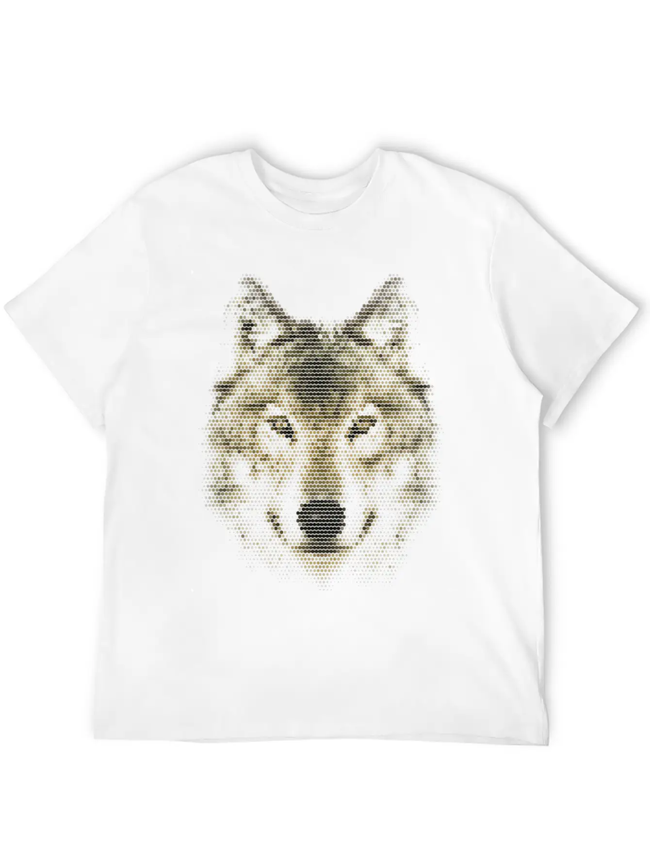 Wolf, Polygonal, Wolves, Wildlife, Dogs Modern Fit Casual T-Shirt – Clean And Versatile Design