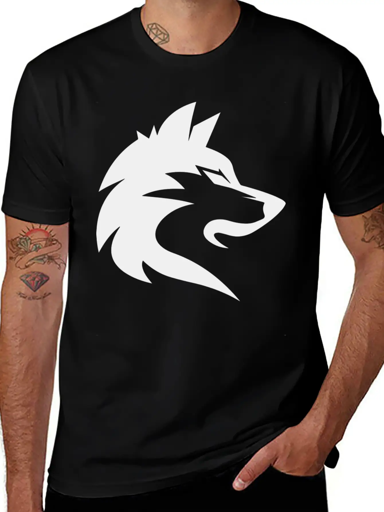 Wolf Relaxed Everyday Tee – Lightweight And Durable Cotton