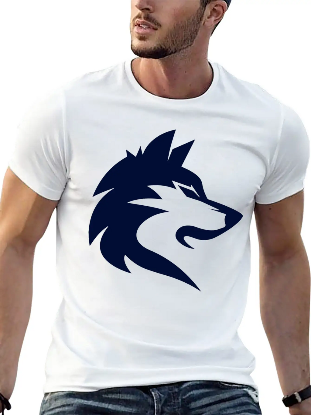 Wolf Relaxed Everyday Tee – Lightweight And Durable Cotton