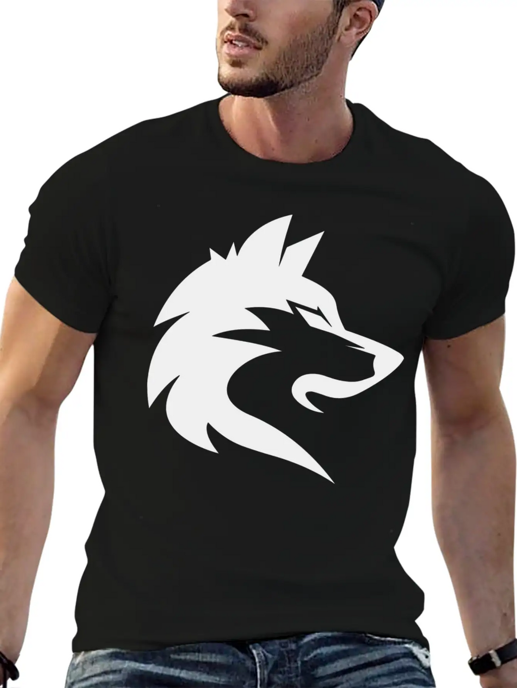 Wolf Relaxed Everyday Tee – Lightweight And Durable Cotton