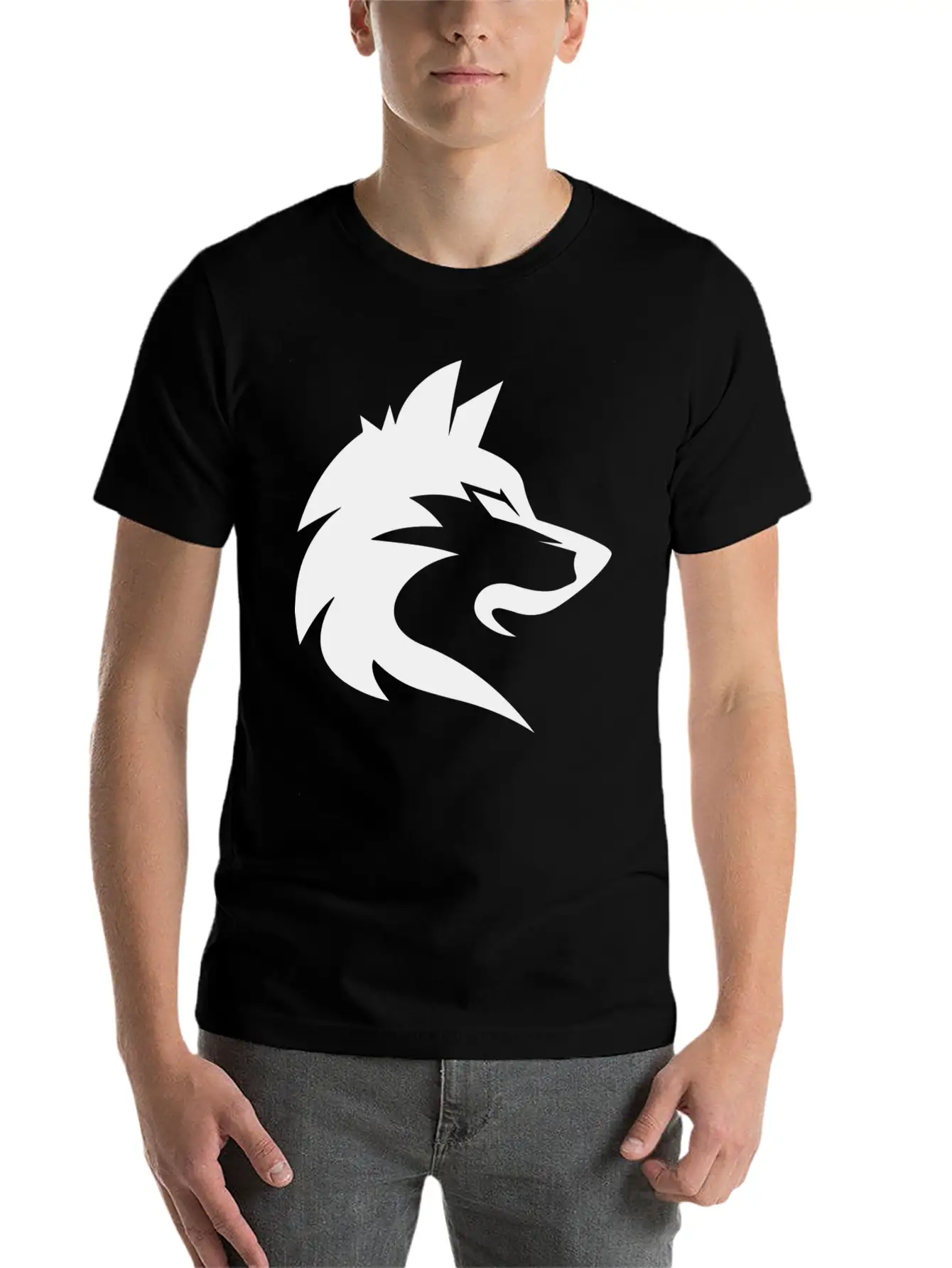 Wolf Relaxed Everyday Tee – Lightweight And Durable Cotton