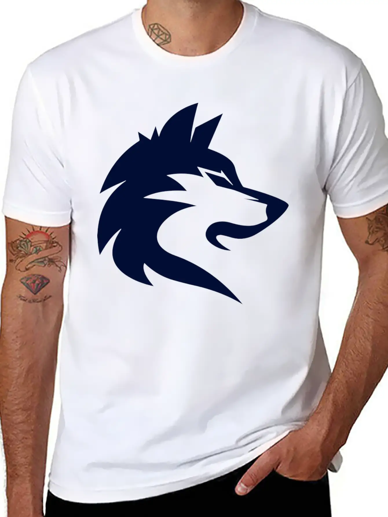 Wolf Relaxed Everyday Tee – Lightweight And Durable Cotton