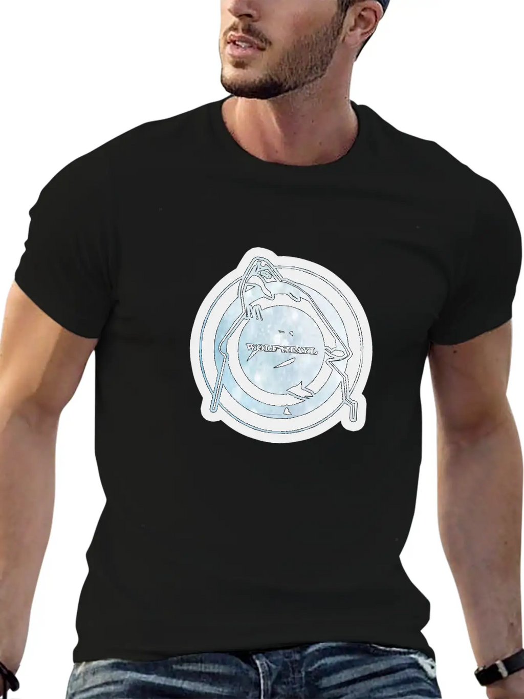 Wolf Stayl Essential Cotton Tee For Daily Outfits – Unisex Style