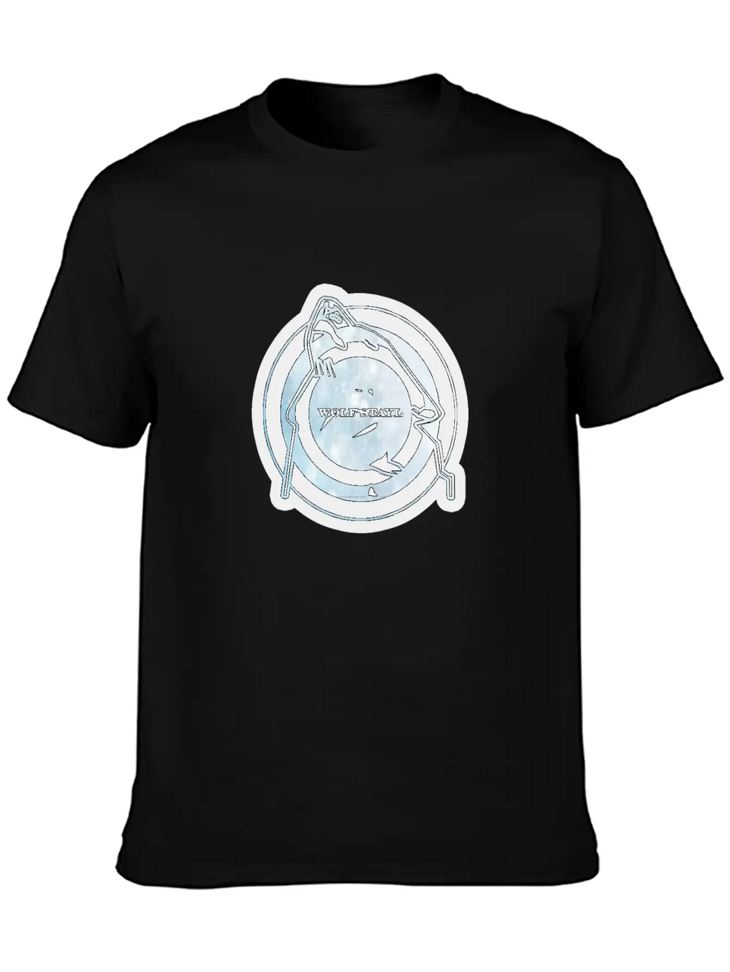 Wolf Stayl Essential Cotton Tee For Daily Outfits – Unisex Style