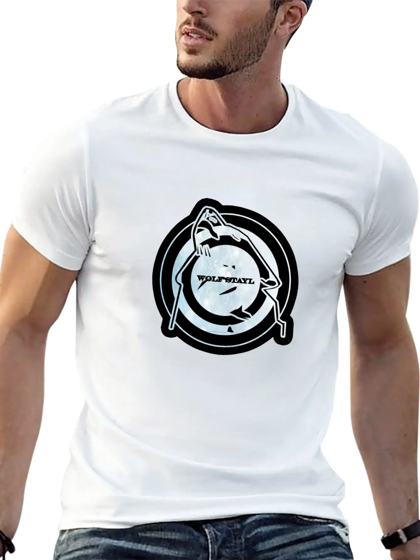 Wolf Stayl Essential Cotton Tee For Daily Outfits – Unisex Style
