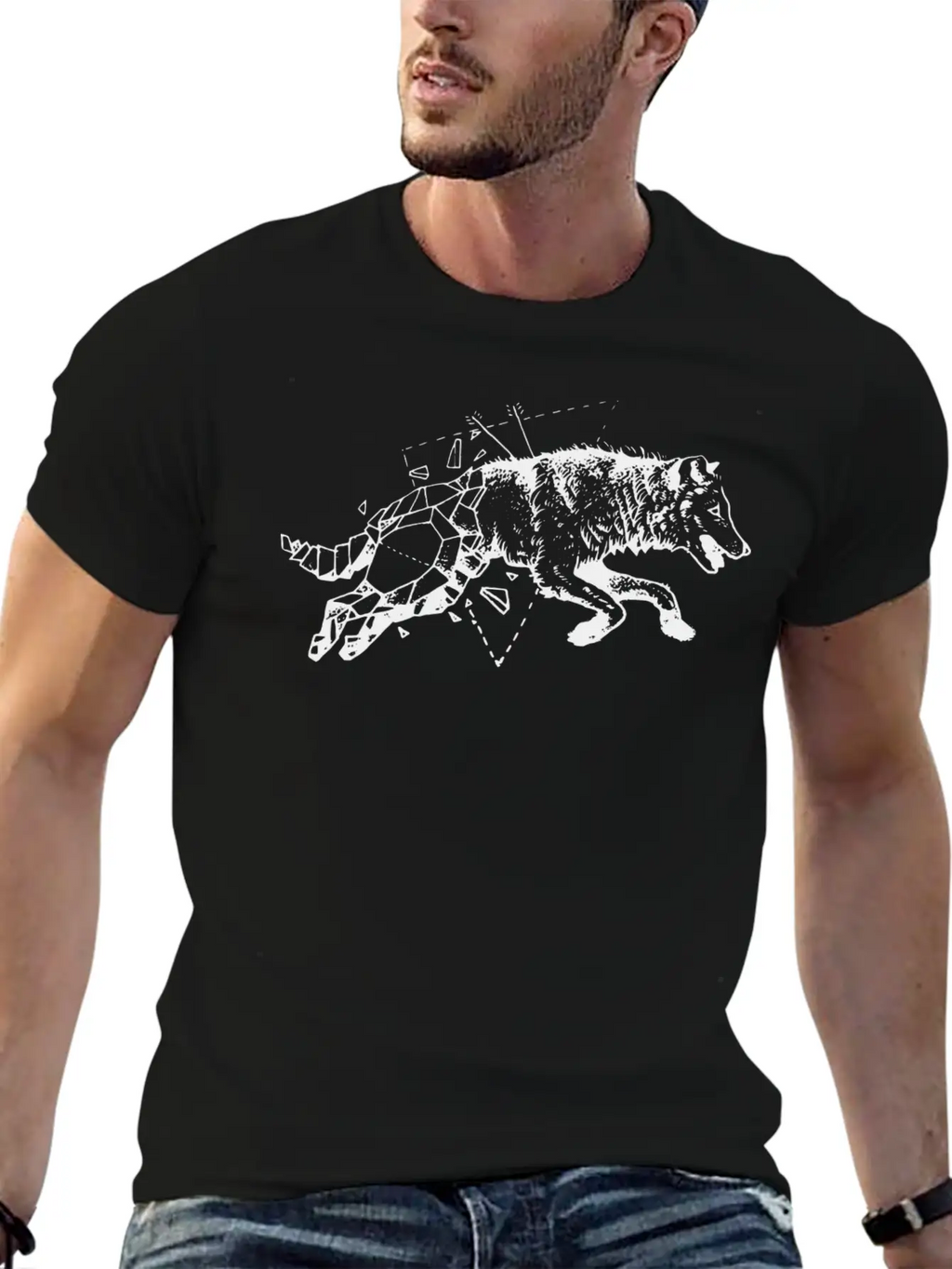 Wolf Stylish Everyday T-Shirt – Unisex Basic Cotton Tee