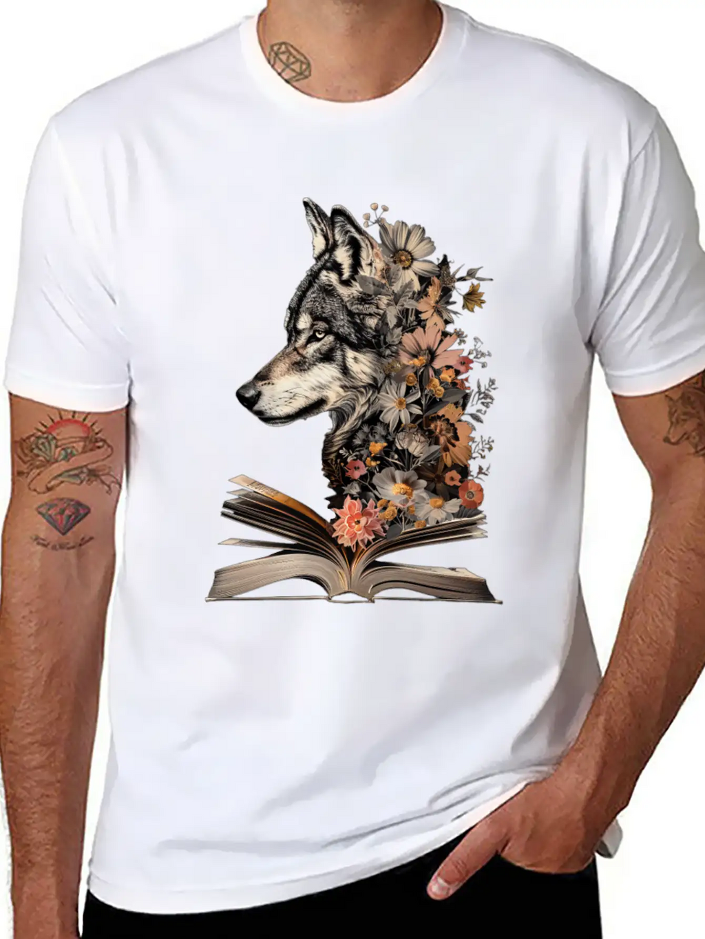 Wolf Timeless Short Sleeve Tee – Comfy And Minimalist Design