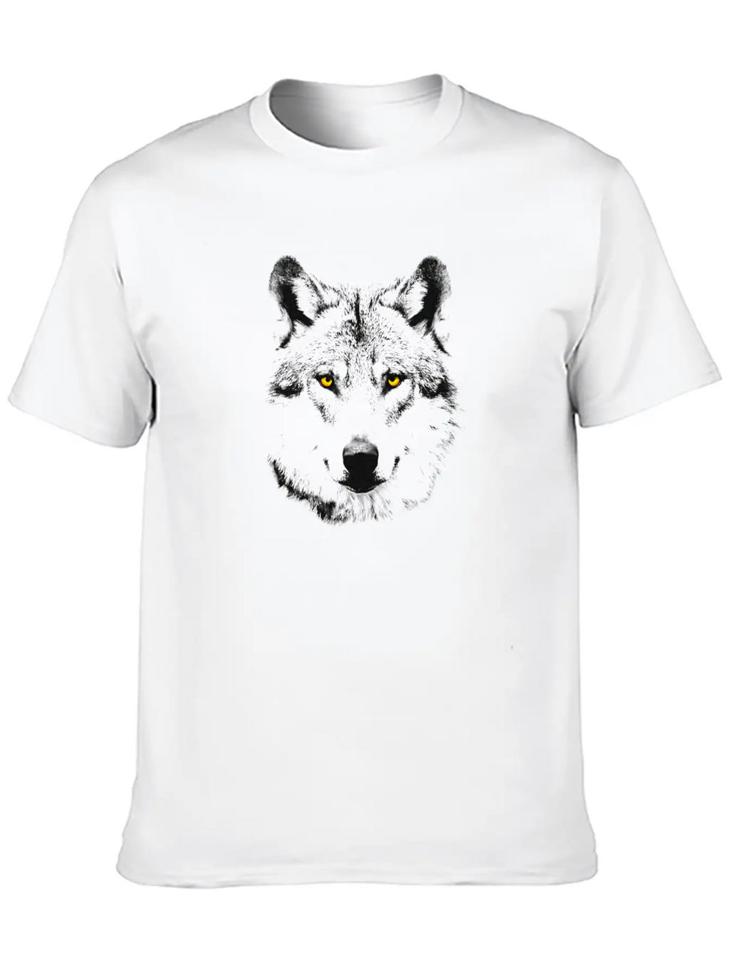Wolf Unisex Casual T-Shirt – Clean Design For Daily Comfort