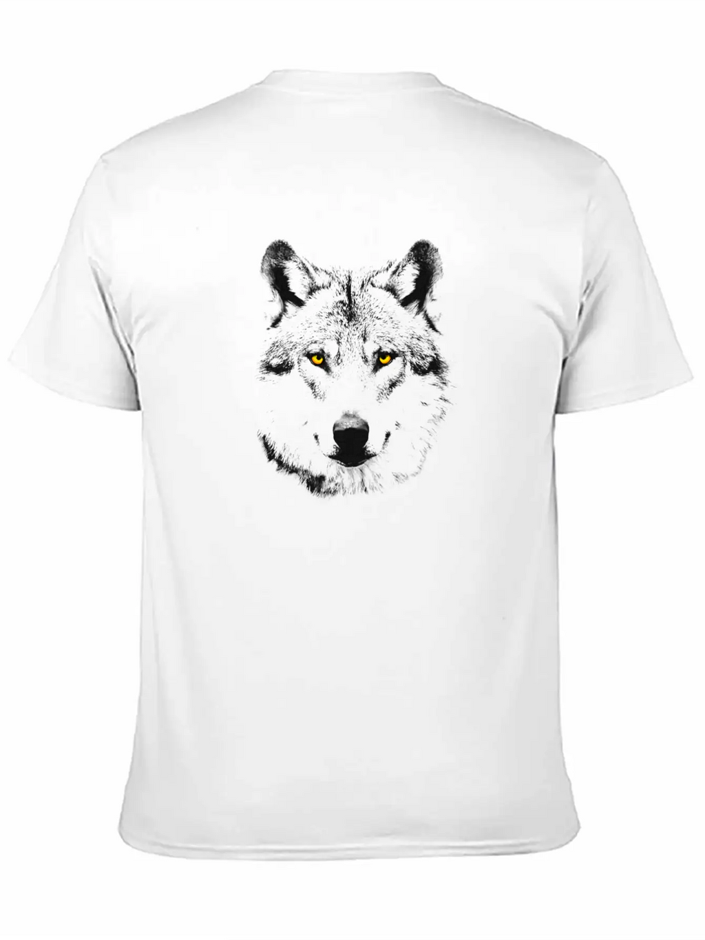 Wolf Unisex Casual T-Shirt – Clean Design For Daily Comfort