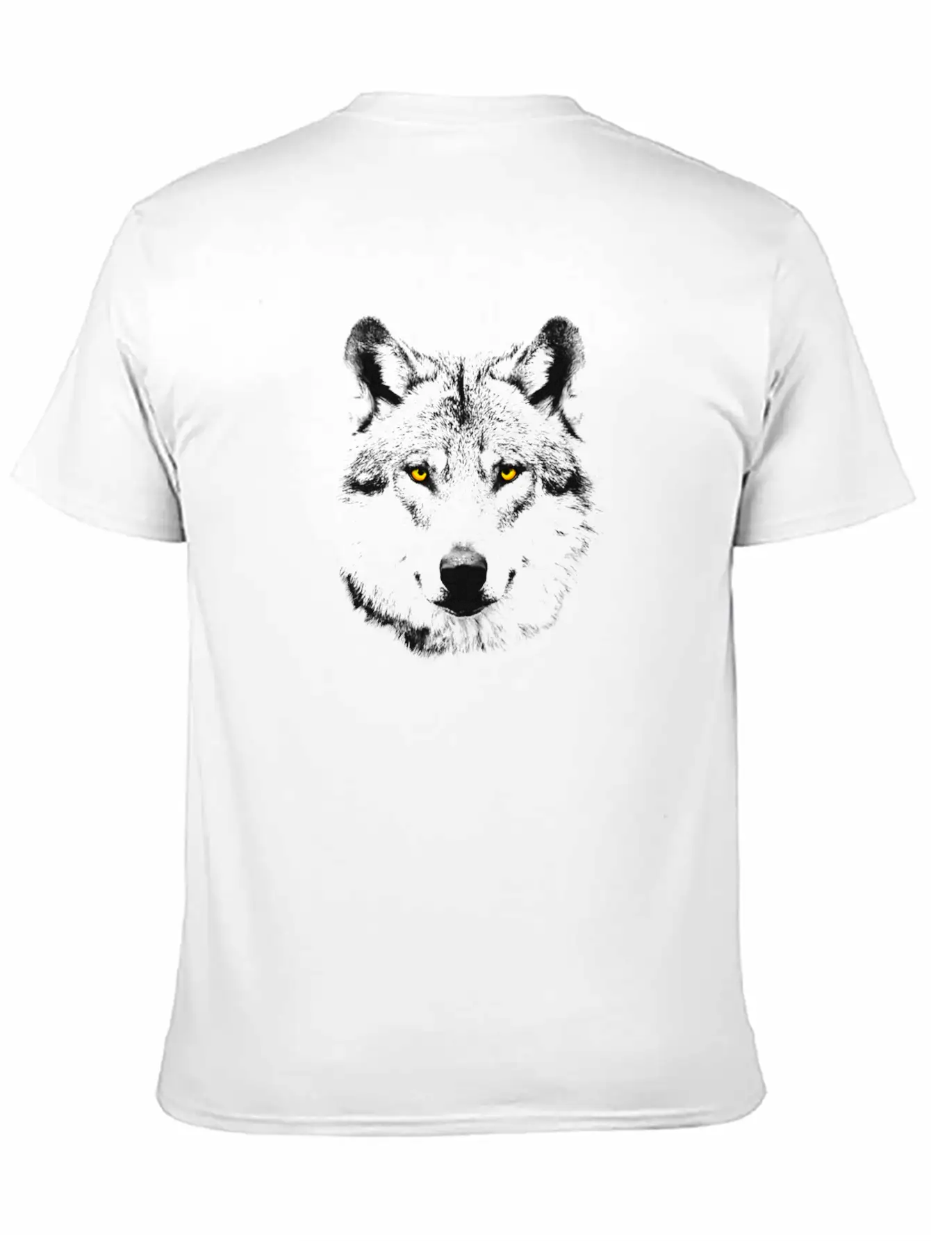 Wolf Unisex Casual T-Shirt – Clean Design For Daily Comfort