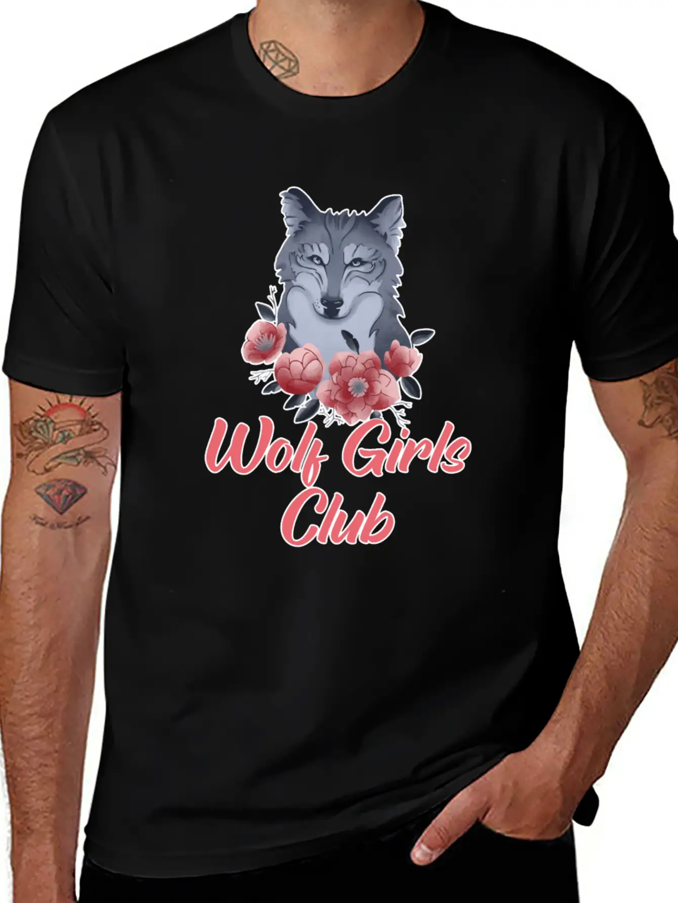 Wolf Wolves Unisex Casual T-Shirt – Clean Design For Daily Comfort