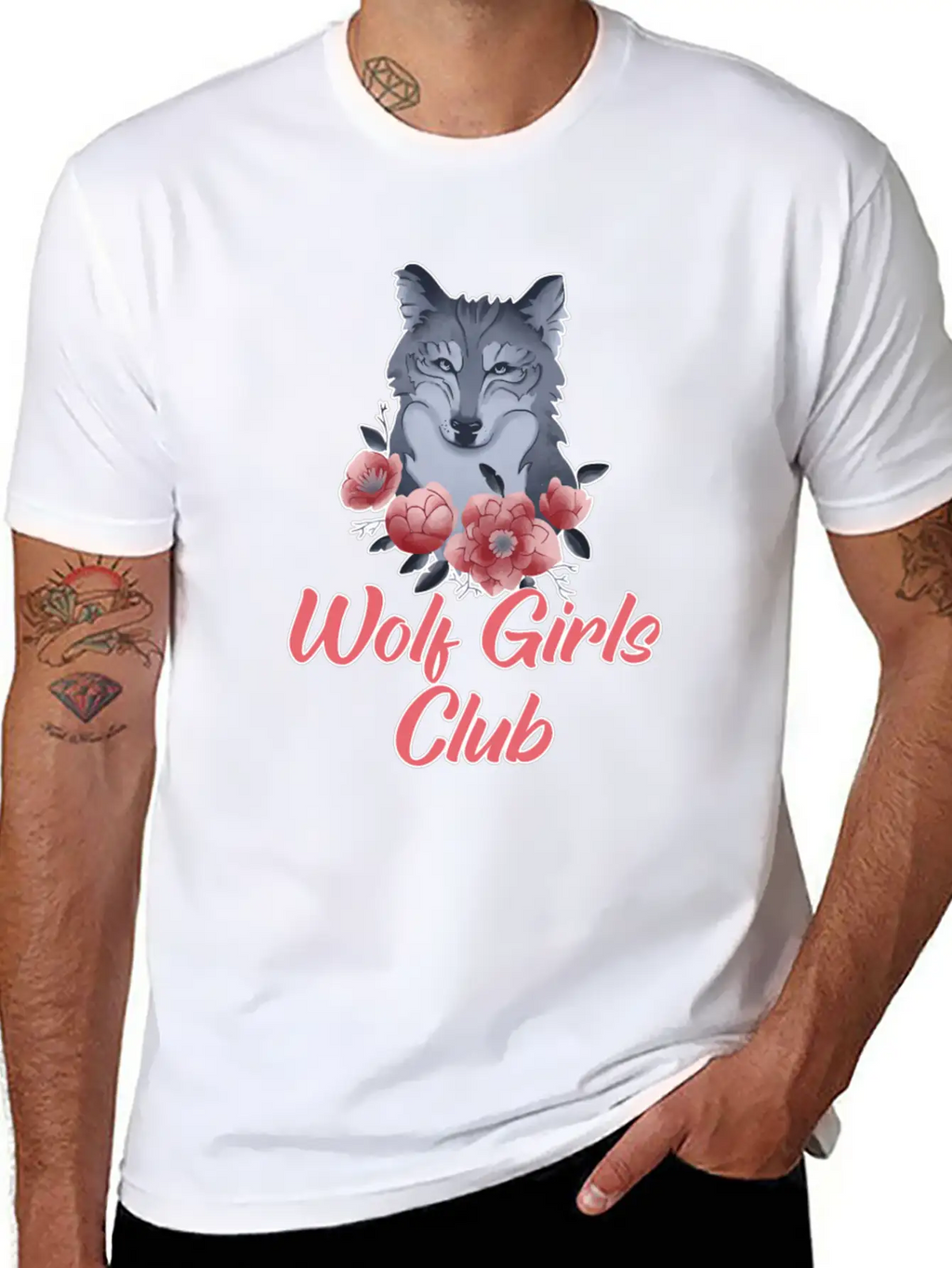 Wolf Wolves Unisex Casual T-Shirt – Clean Design For Daily Comfort