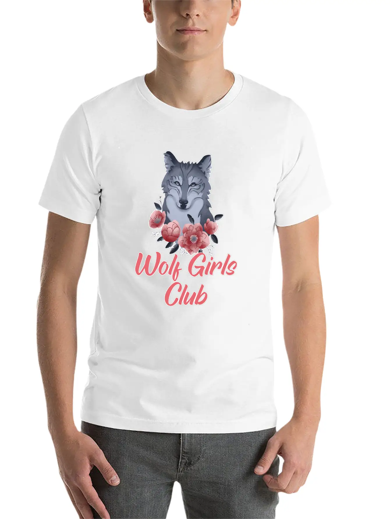 Wolf Wolves Unisex Casual T-Shirt – Clean Design For Daily Comfort
