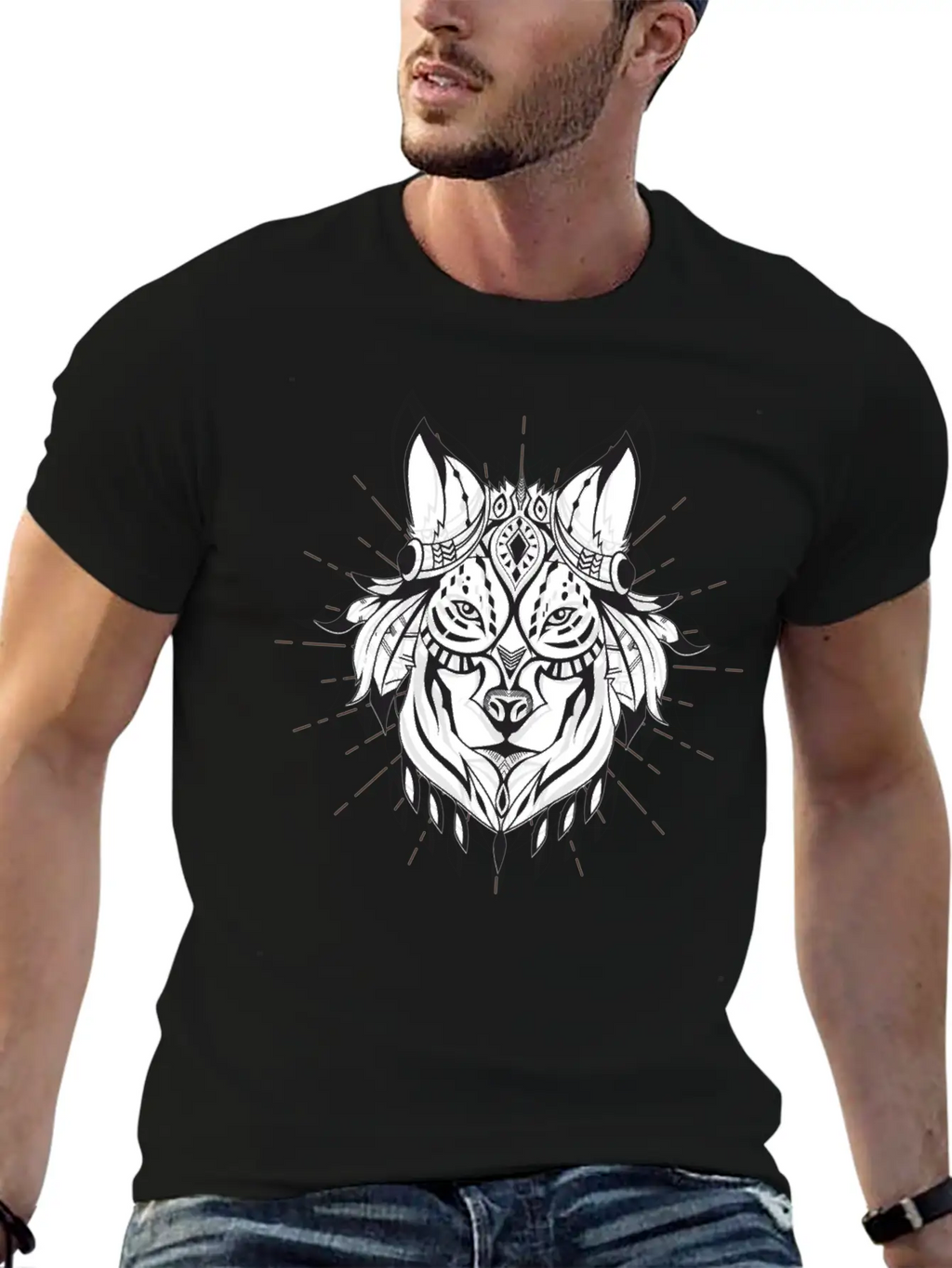 Wolf, Wolves, Wildlife, Outdoor, Nature Stylish Everyday T-Shirt – Unisex Basic Cotton Tee