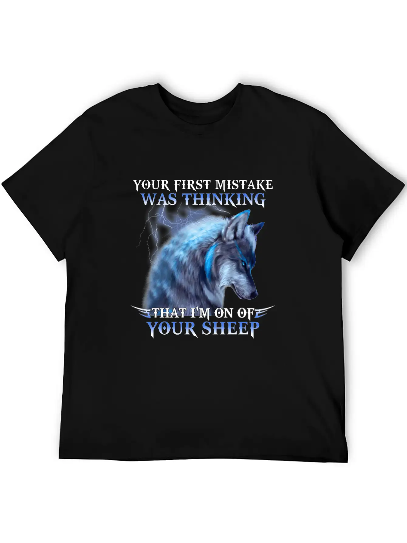 Wolf Your First Mistake Was Thinking I M One Breathable Soft Cotton T-Shirt – Timeless Casual Look