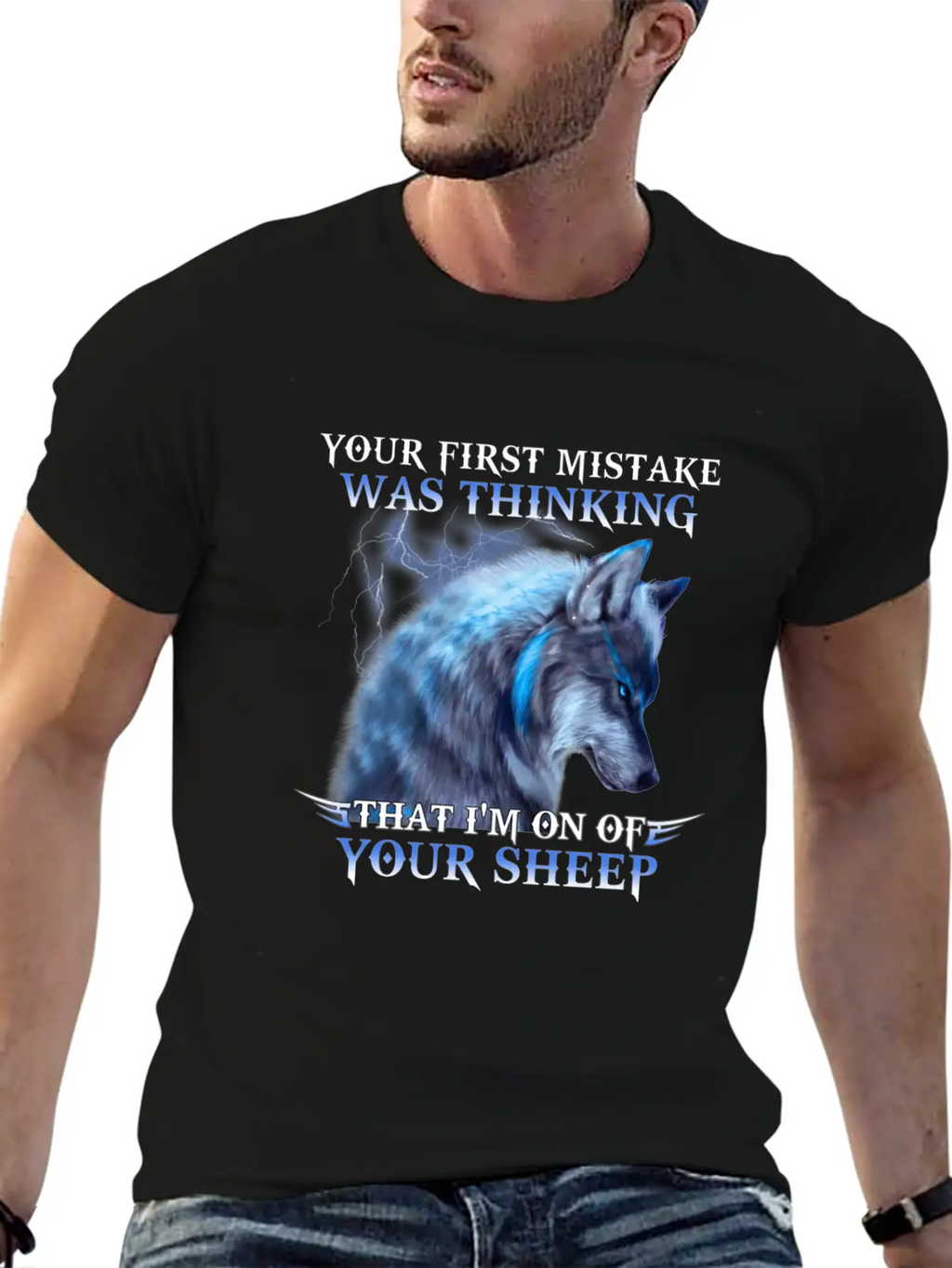 Wolf Your First Mistake Was Thinking I M One Breathable Soft Cotton T-Shirt – Timeless Casual Look
