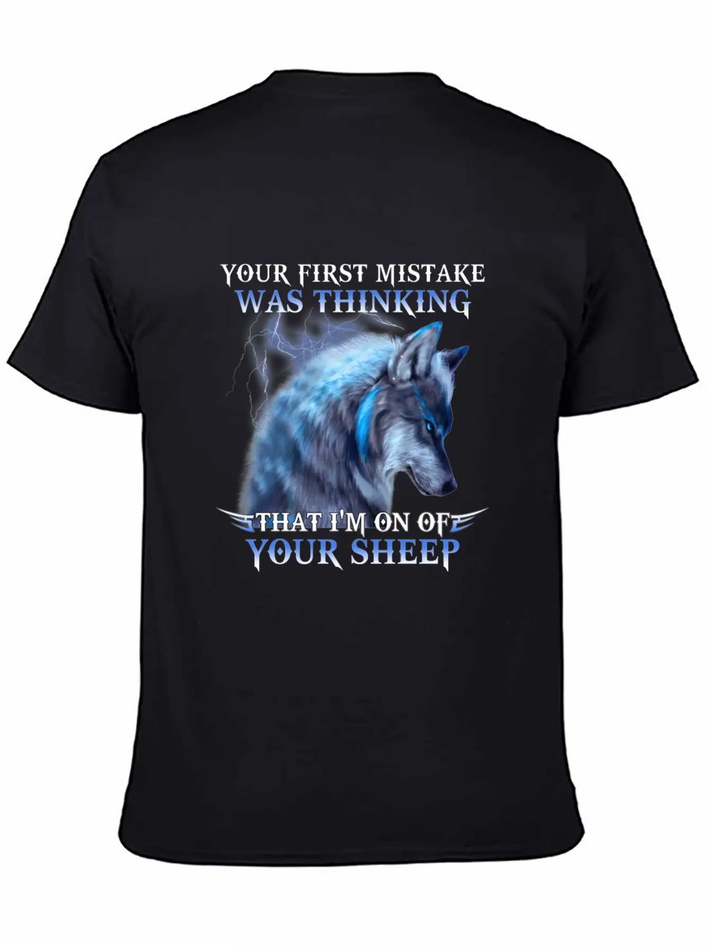 Wolf Your First Mistake Was Thinking I M One Breathable Soft Cotton T-Shirt – Timeless Casual Look