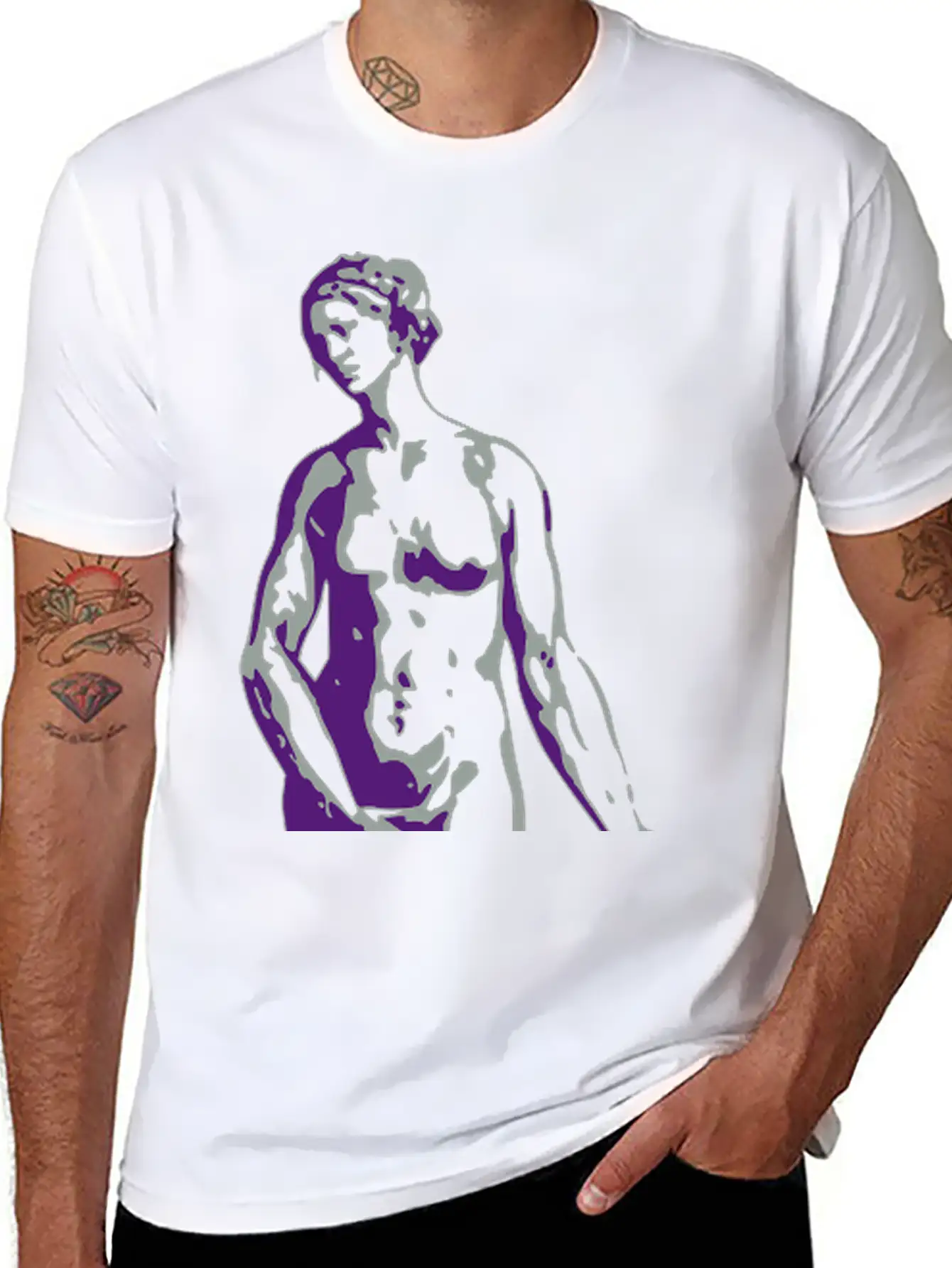 Woman Essential Cotton Tee For Daily Outfits – Unisex Style