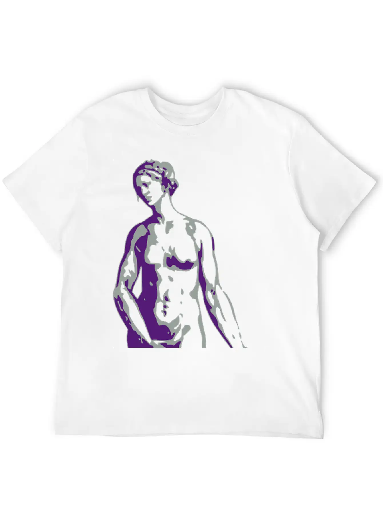 Woman Essential Cotton Tee For Daily Outfits – Unisex Style