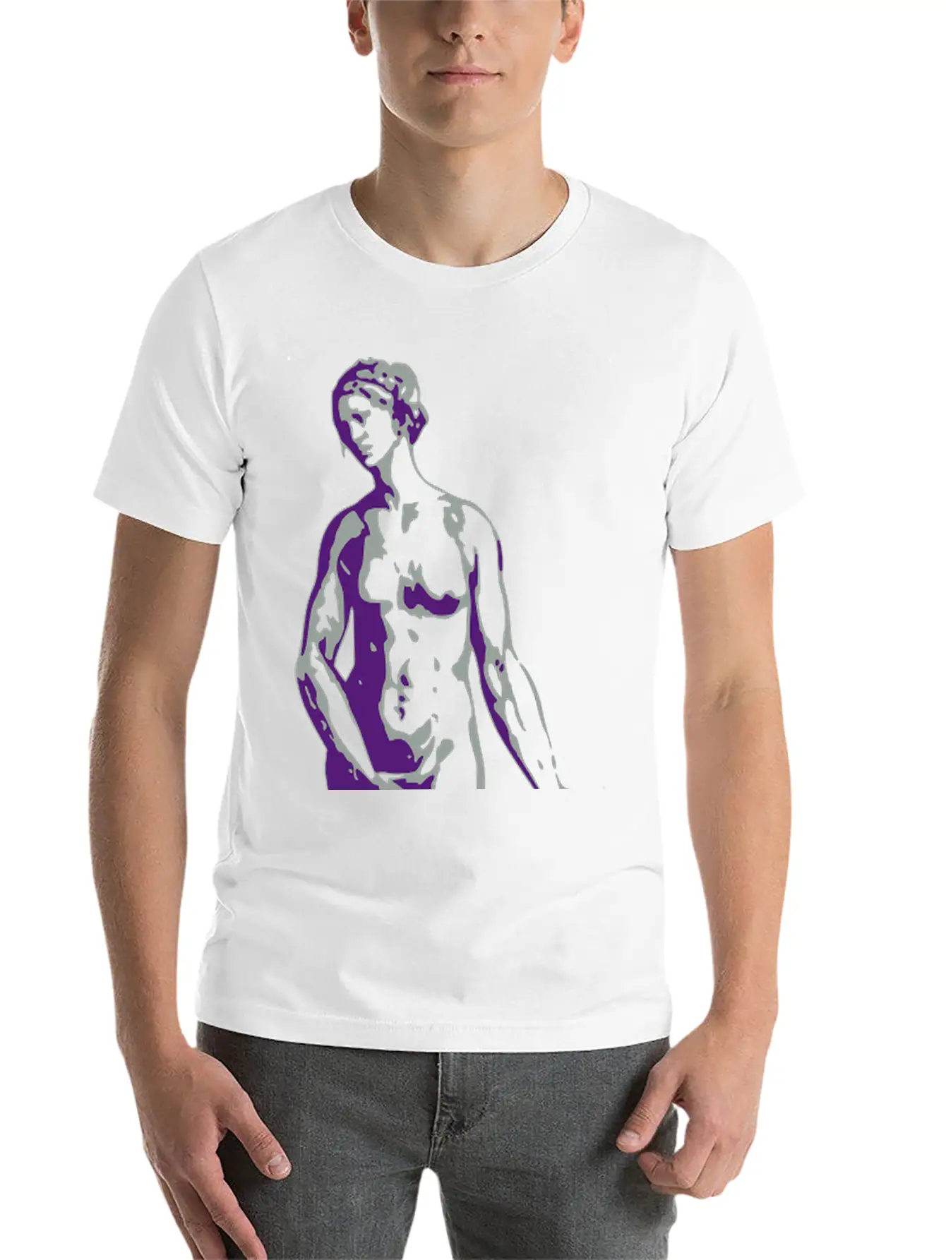 Woman Essential Cotton Tee For Daily Outfits – Unisex Style