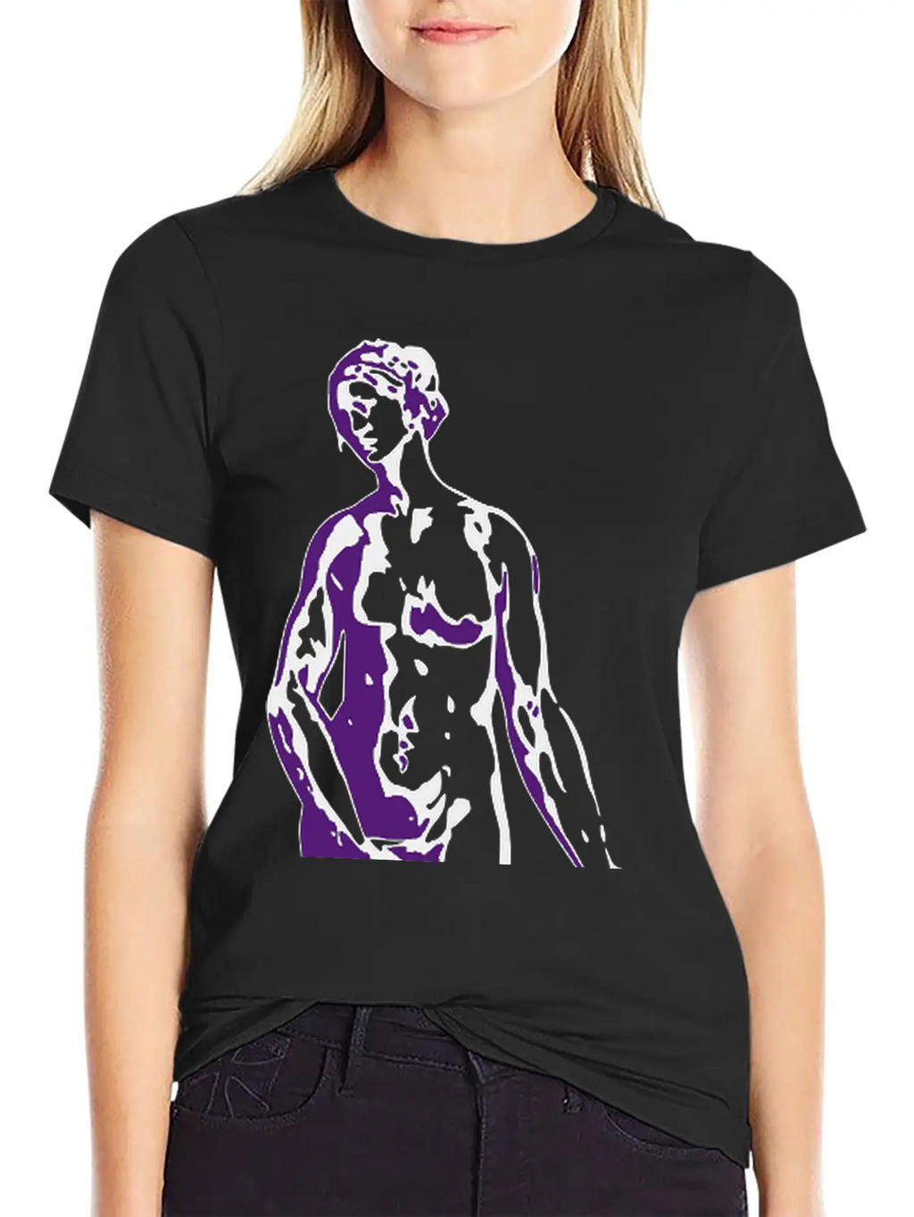 Woman Essential Cotton Tee For Daily Outfits – Unisex Style