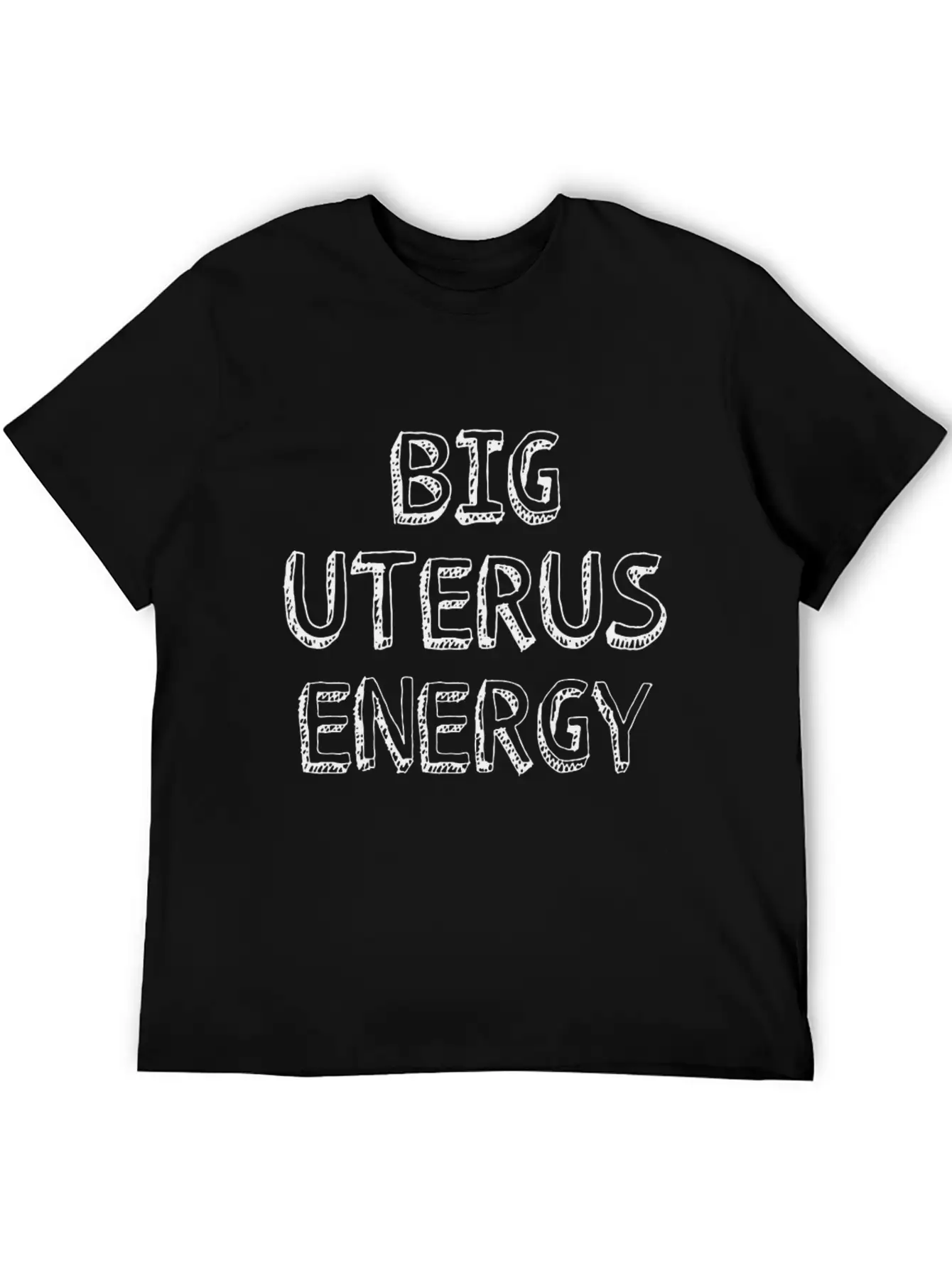 Women Big Energy Basic Graphic T-Shirt – Daily Comfort In Soft Cotton