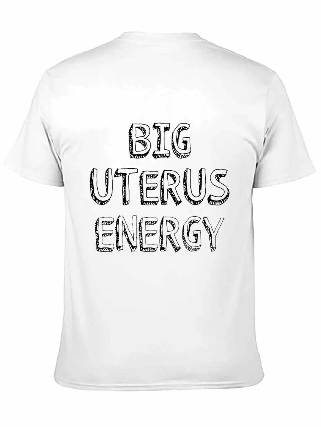 Women Big Energy Basic Graphic T-Shirt – Daily Comfort In Soft Cotton