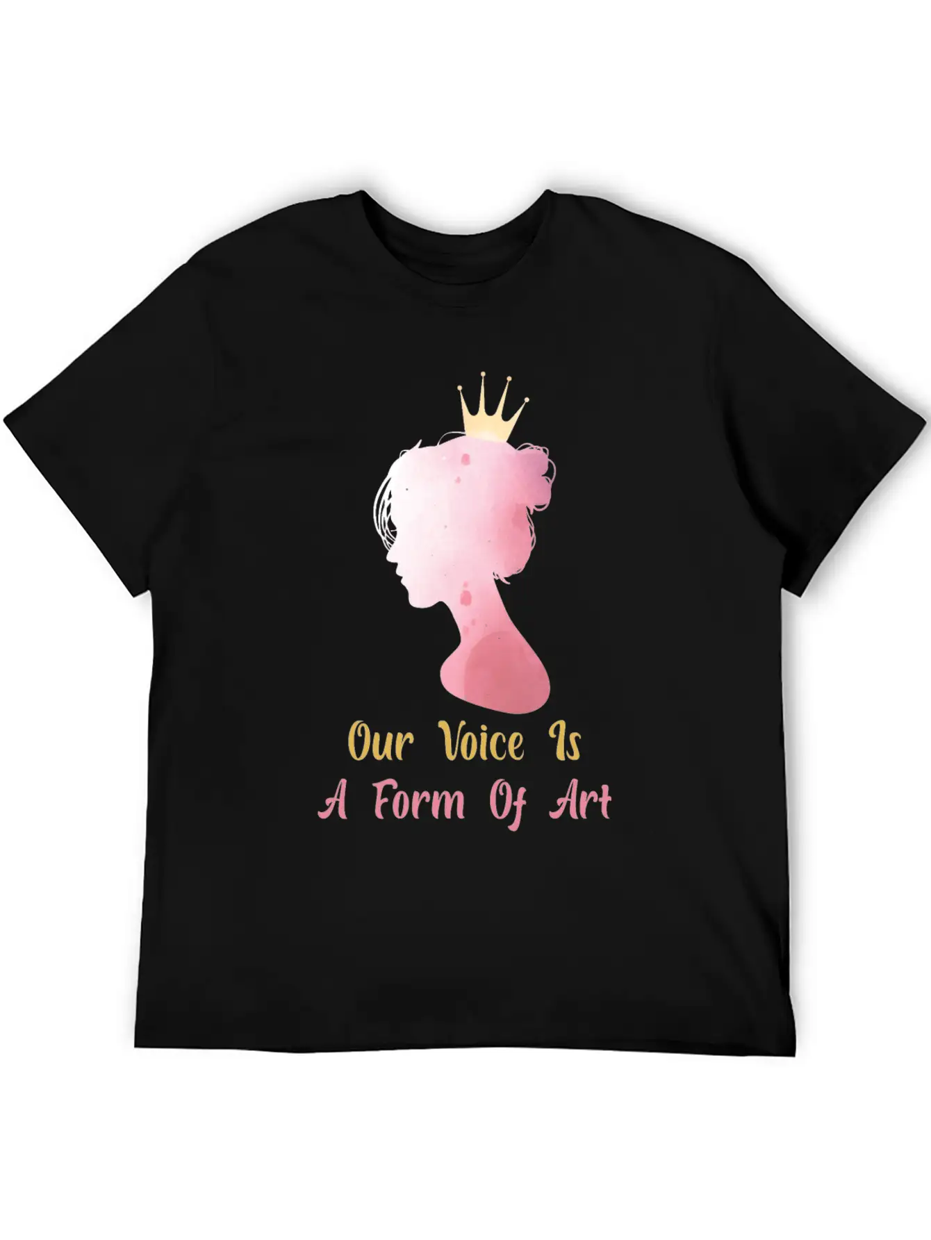 Women Empowerment - Our Voice Is A Form Of Art - Classic Cotton Tee – Unisex Comfort For Any Season