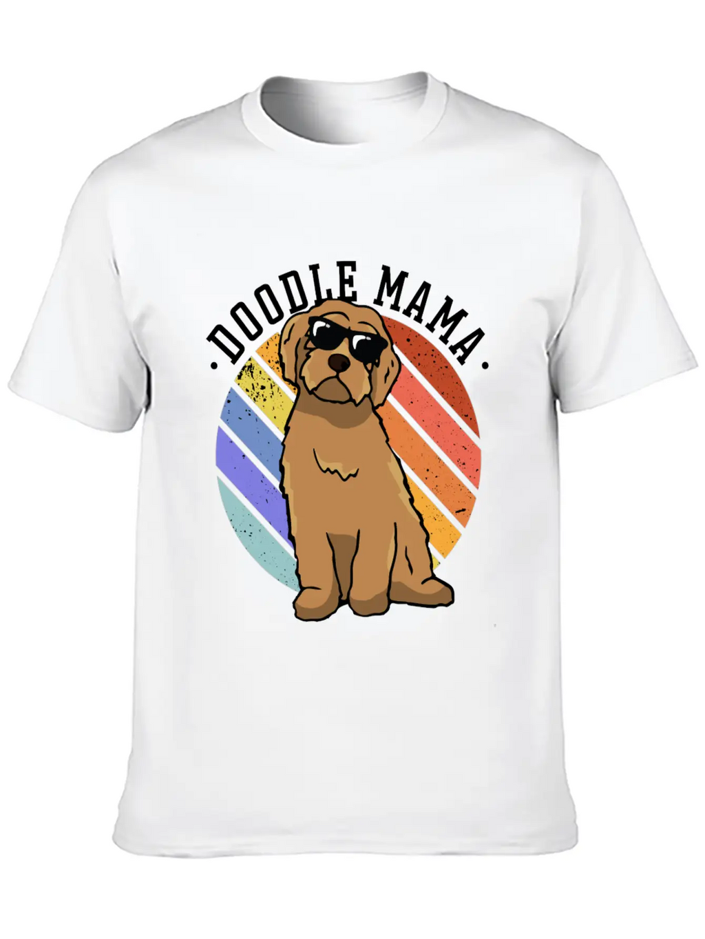 Womens Doodle Mama Labradoodle Goldendoodle Classic Cotton Tee – Unisex Comfort For Any Season