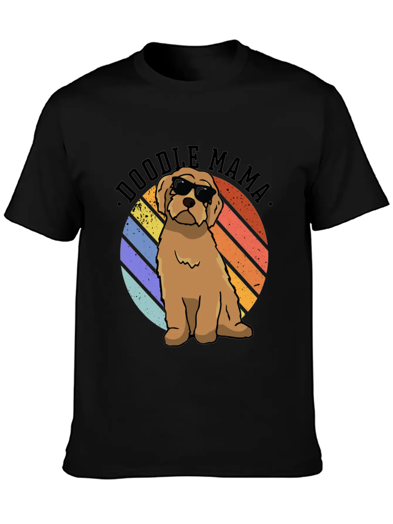 Womens Doodle Mama Labradoodle Goldendoodle Classic Cotton Tee – Unisex Comfort For Any Season