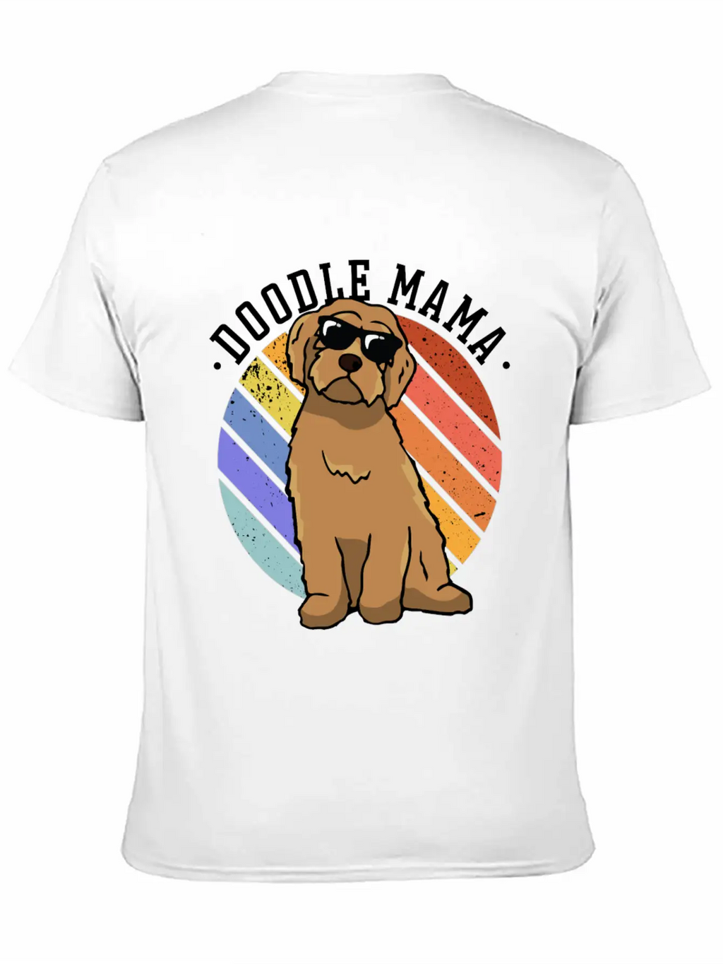 Womens Doodle Mama Labradoodle Goldendoodle Classic Cotton Tee – Unisex Comfort For Any Season