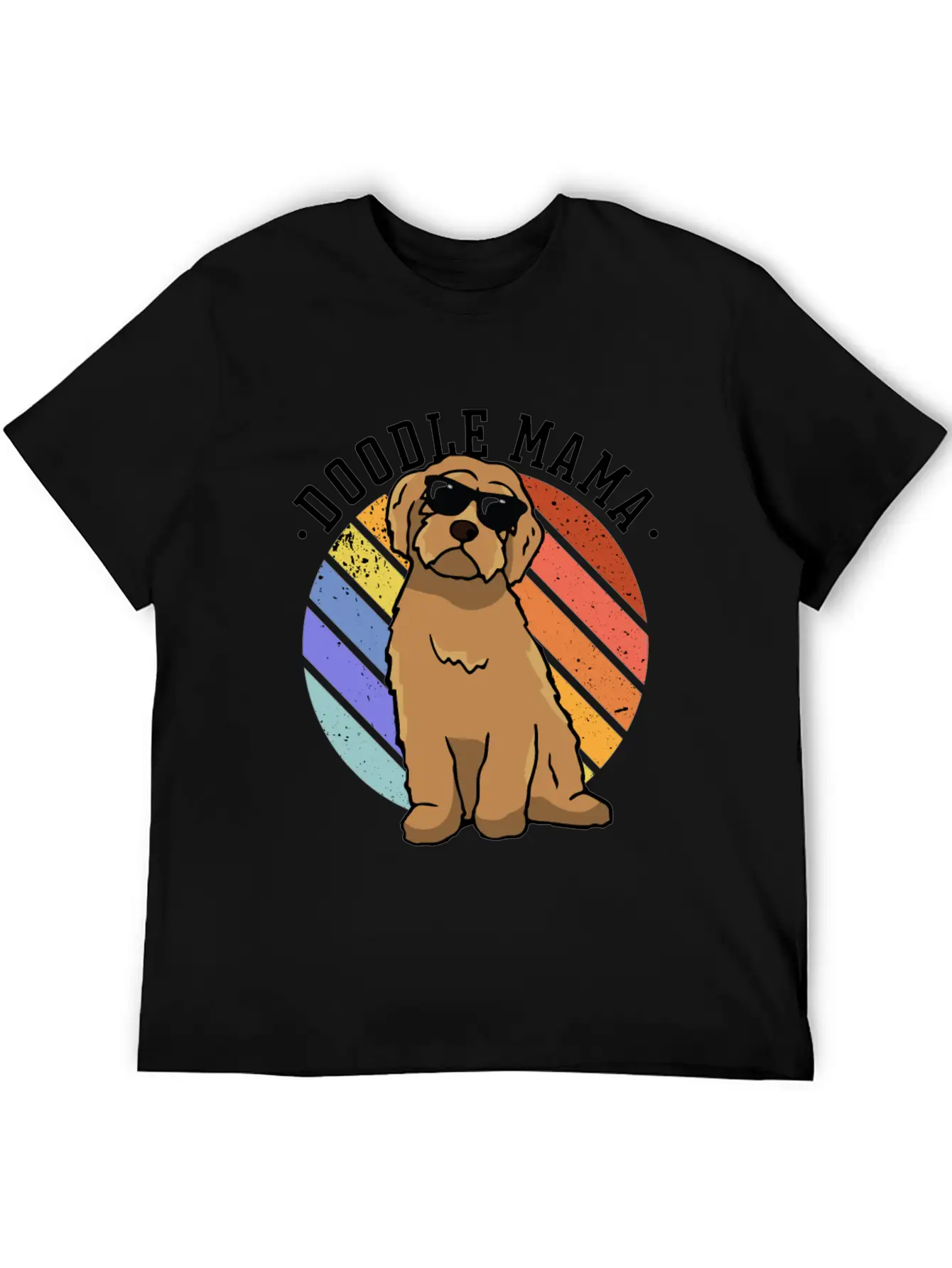Womens Doodle Mama Labradoodle Goldendoodle Classic Cotton Tee – Unisex Comfort For Any Season