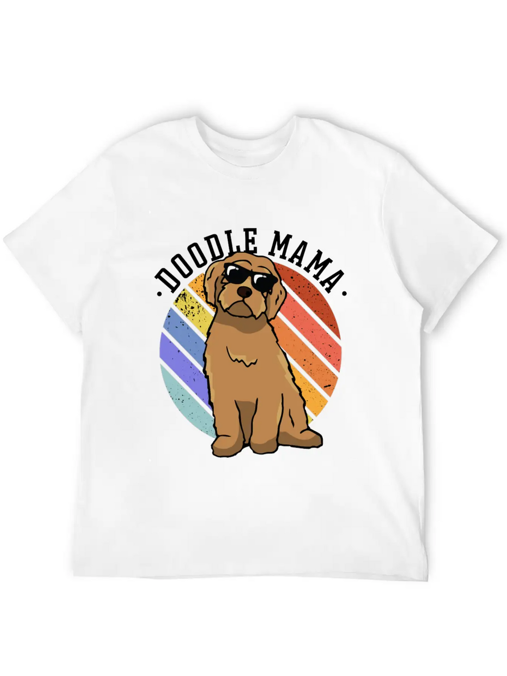 Womens Doodle Mama Labradoodle Goldendoodle Classic Cotton Tee – Unisex Comfort For Any Season