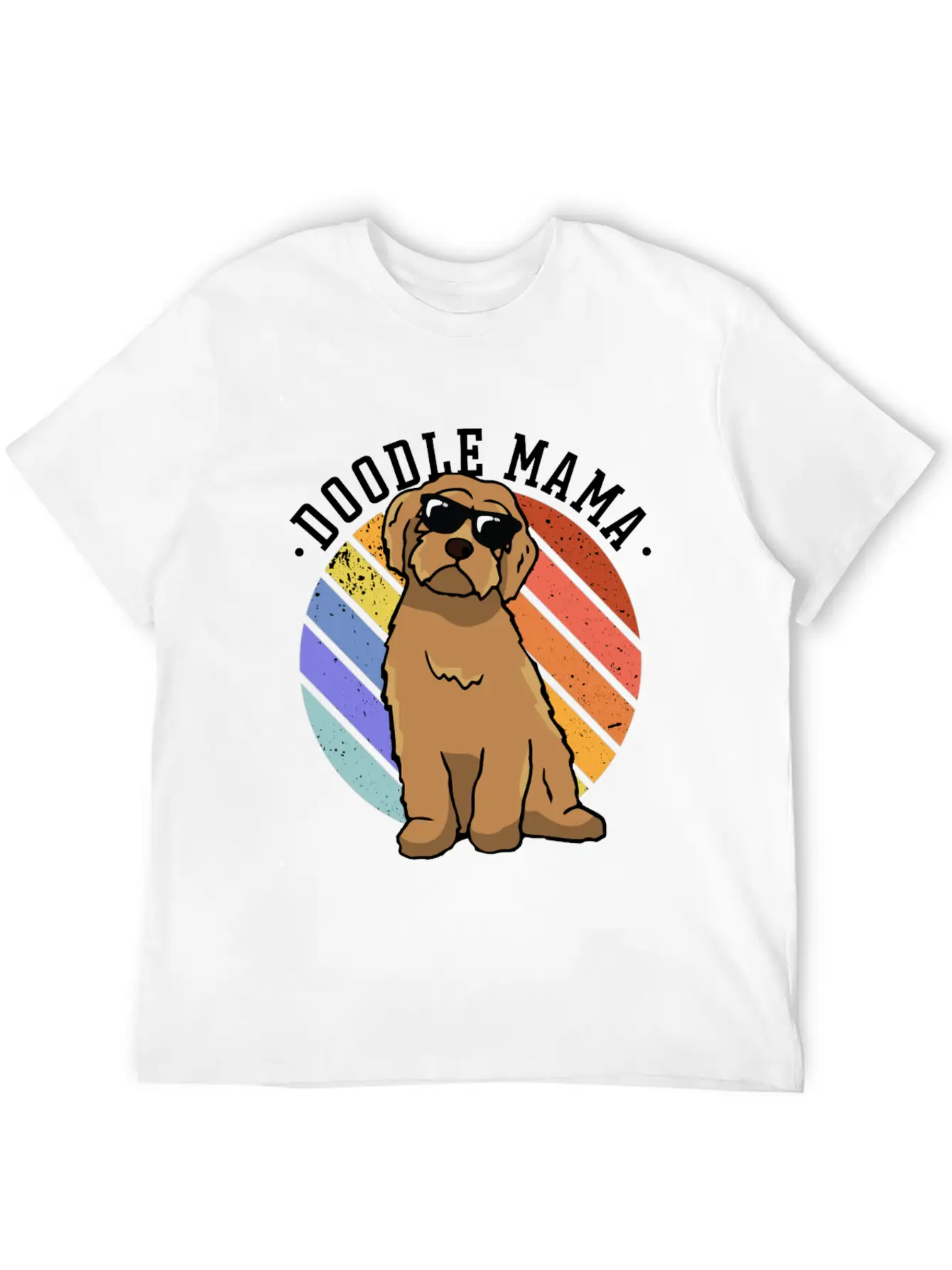 Womens Doodle Mama Labradoodle Goldendoodle Classic Cotton Tee – Unisex Comfort For Any Season