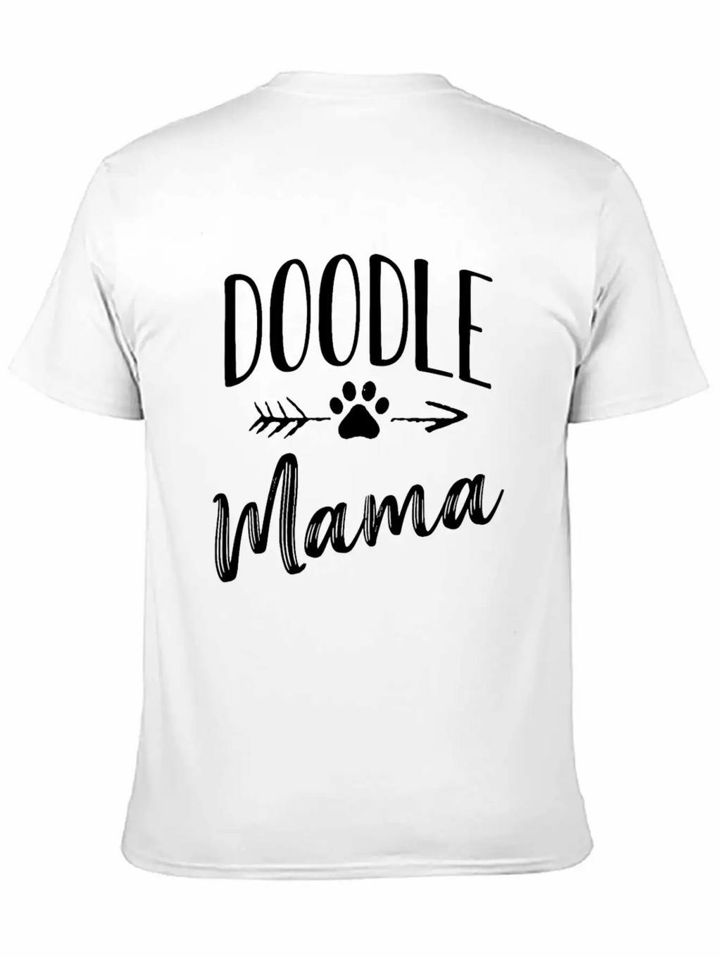 Womens Doodle Mama Labradoodle Goldendoodle Relaxed Everyday Tee – Lightweight And Durable Cotton